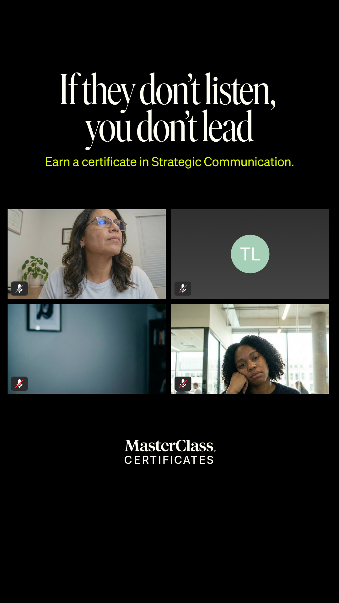 MasterClass Facebook ad