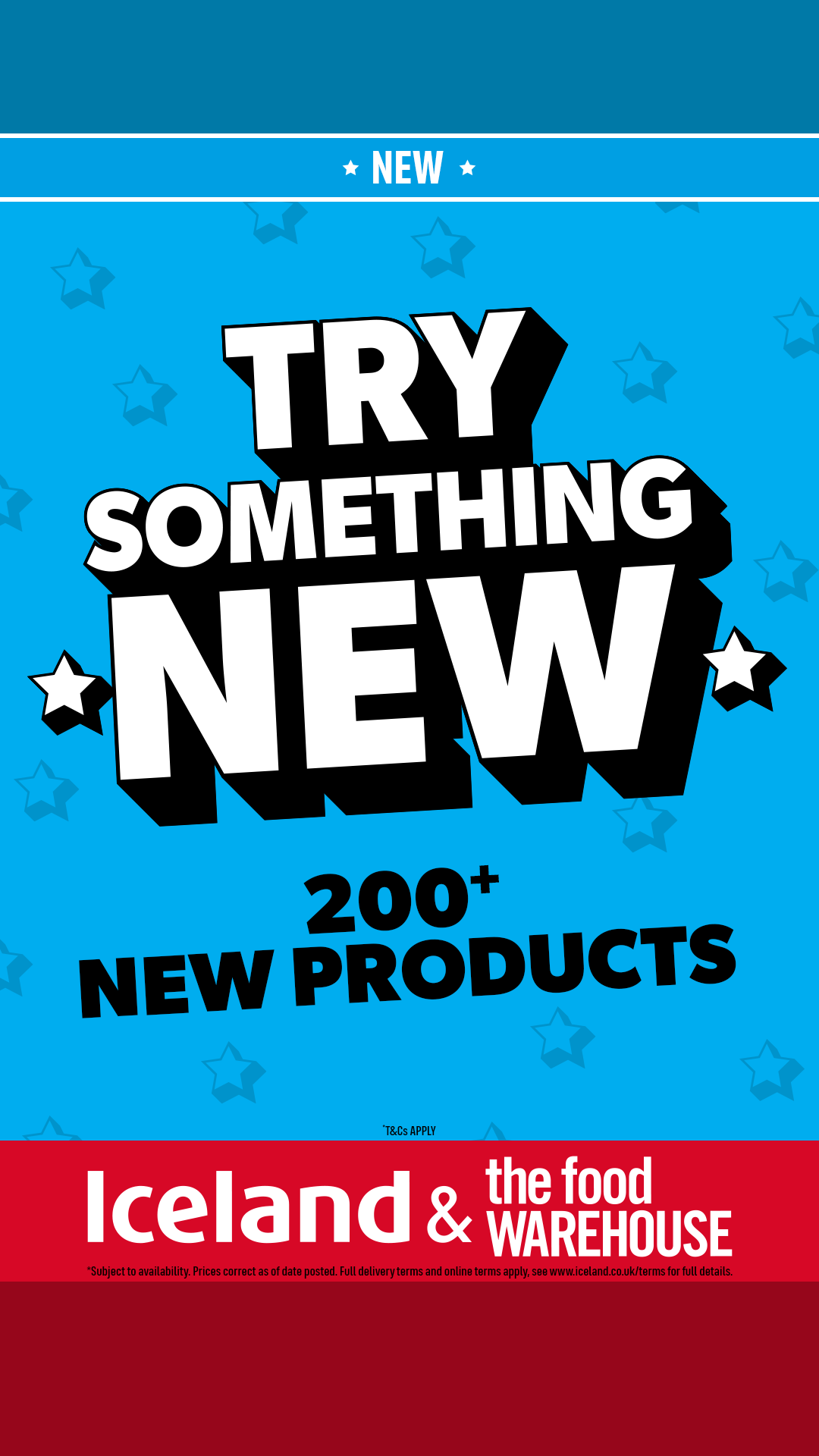 Iceland Foods Facebook ad