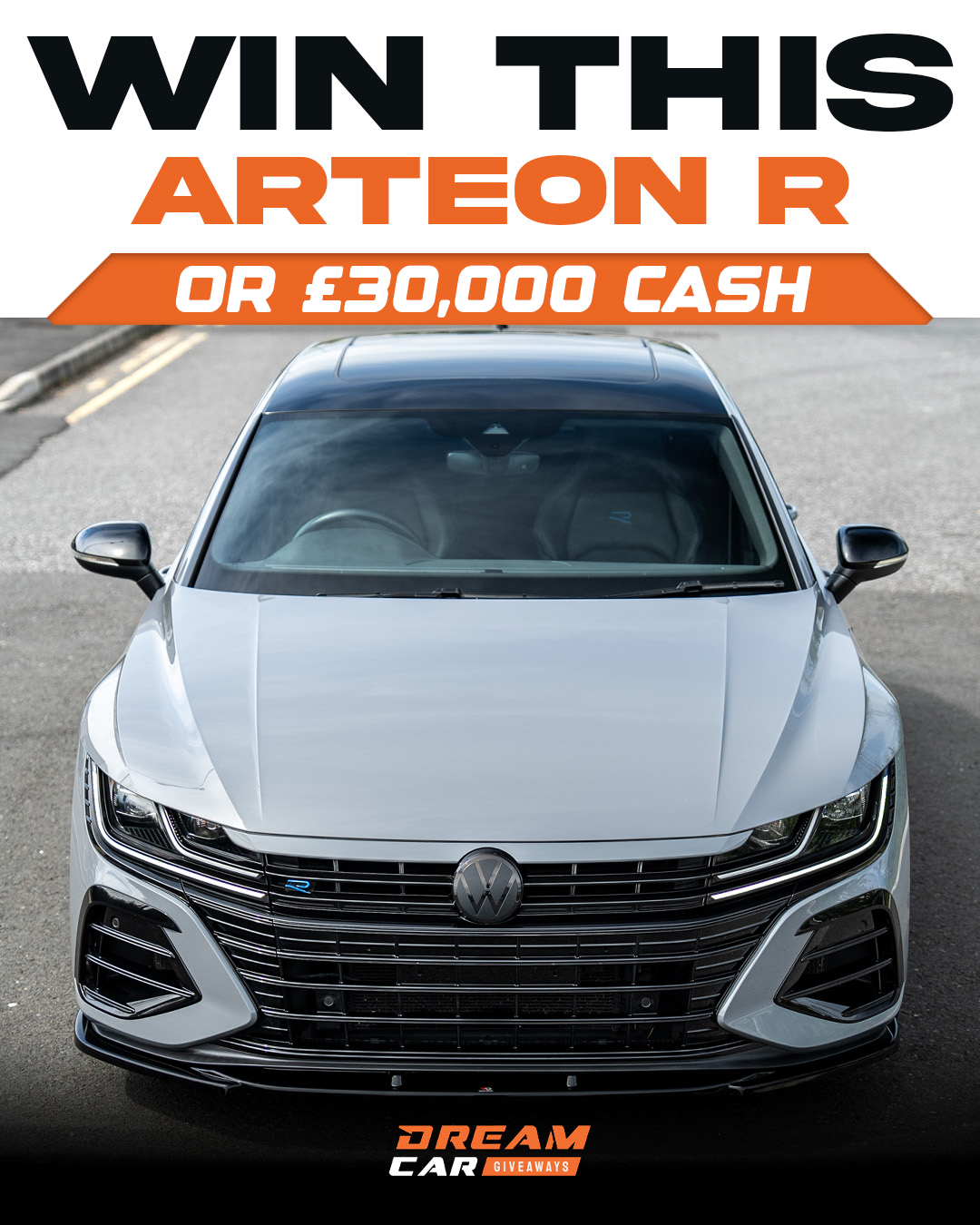 Dream Car Giveaways Facebook ad