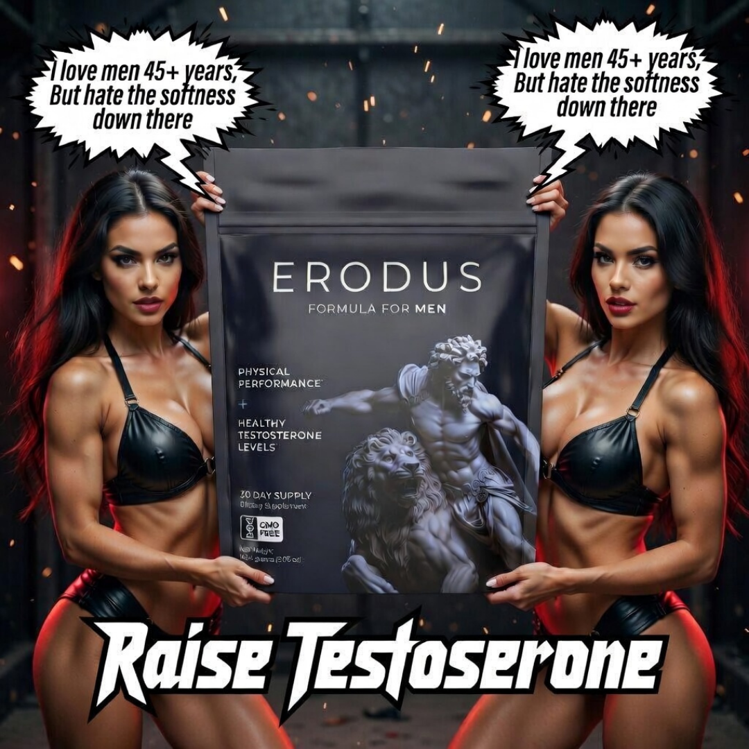 Erodus Formula For Men Facebook ad
