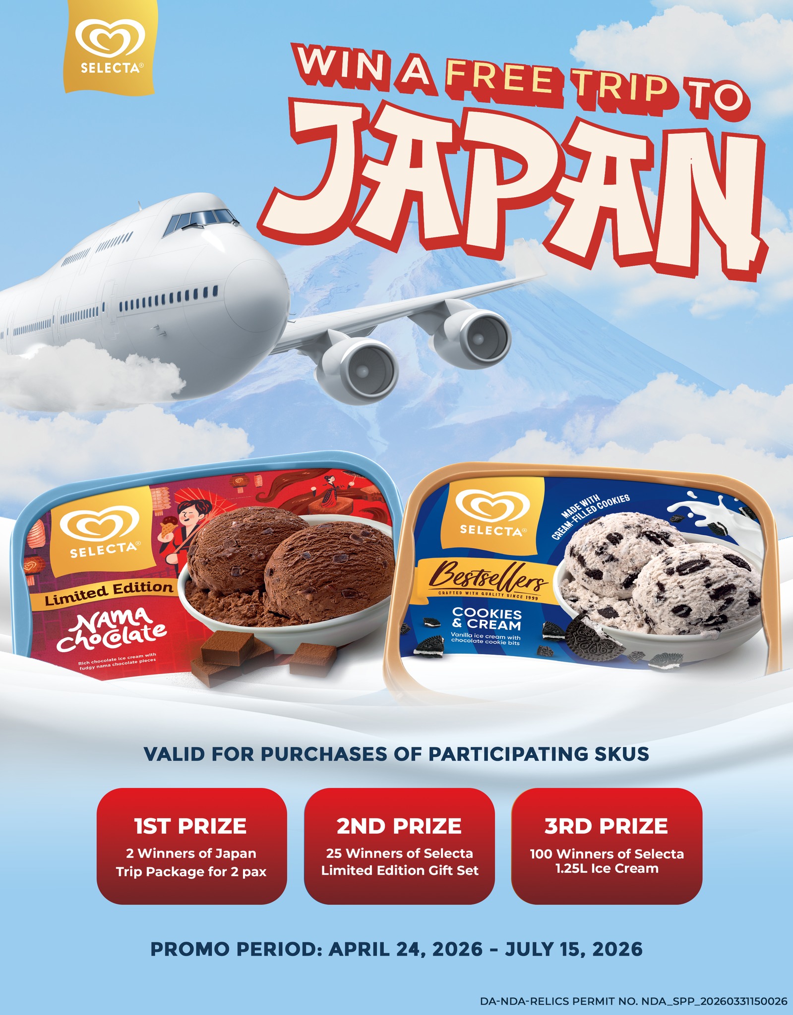 Selecta Philippines Facebook ad