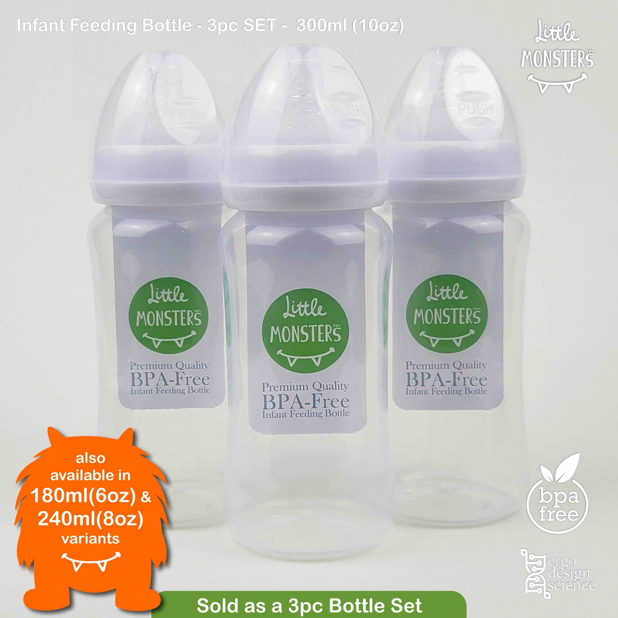 Little Monsters PH Facebook ad: Little Monsters' (tm) Premium Quality Infant Feeding…