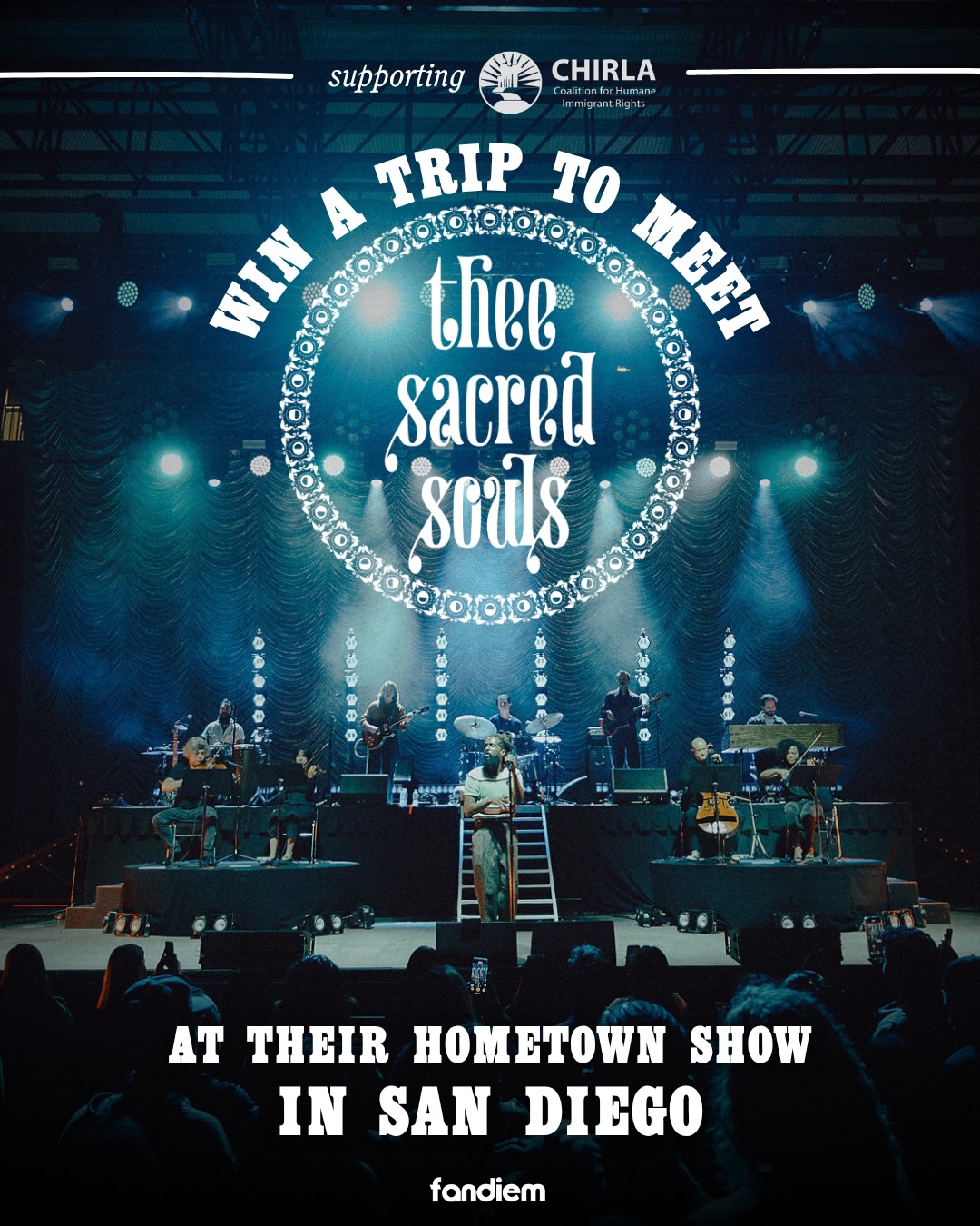 Thee Sacred Souls Facebook ad: We’re so excited to be raising money for…