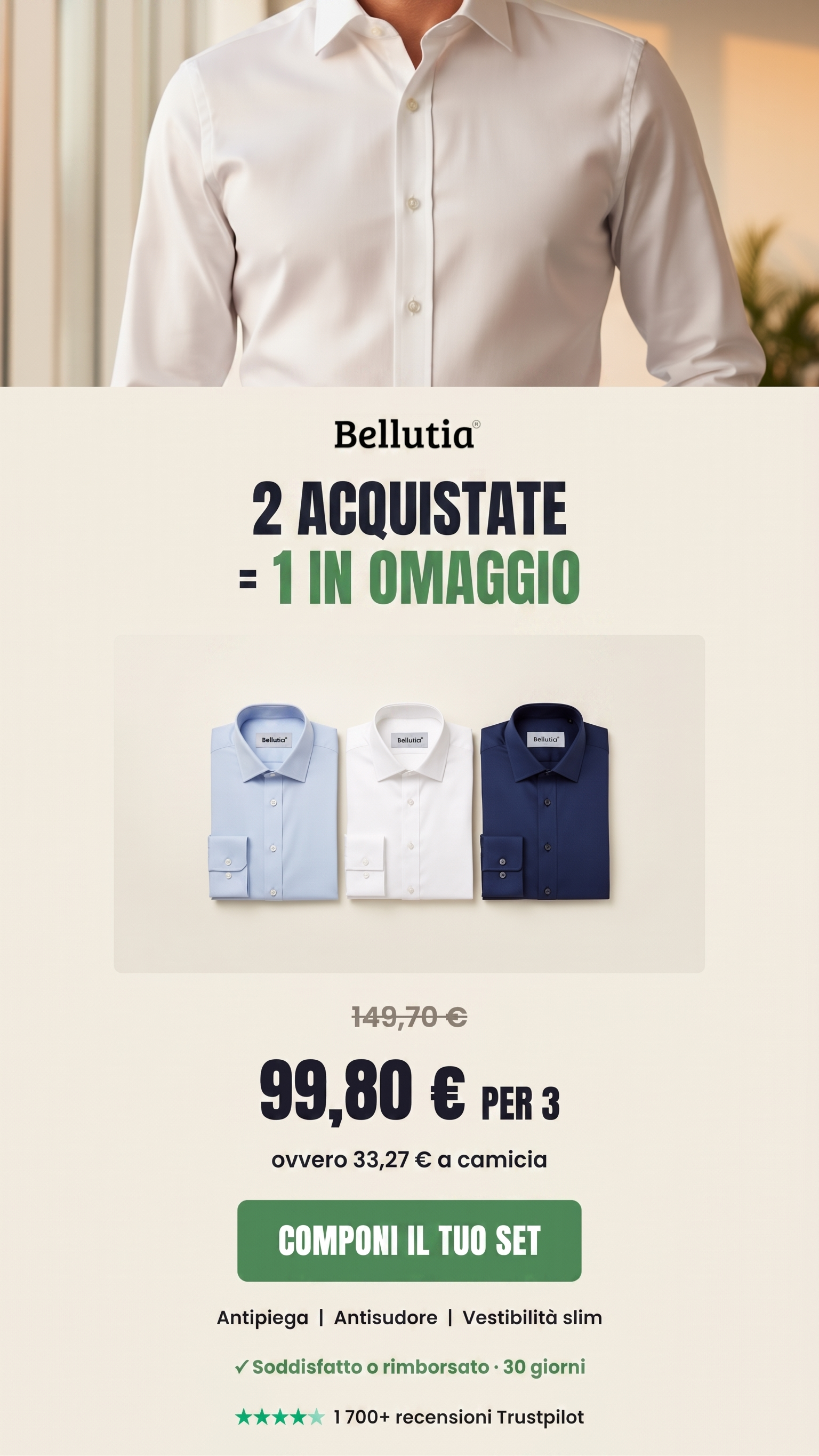 Bellutia Italia Facebook ad