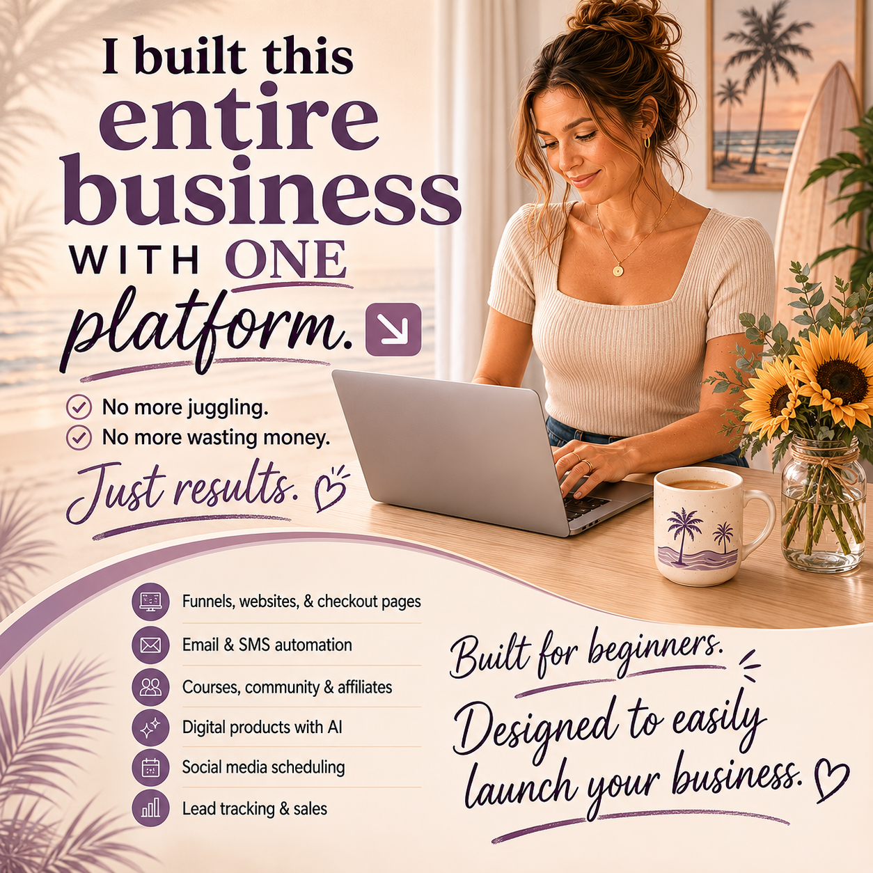 Tanya, Digital Product Strategist Facebook ad: Instant Access