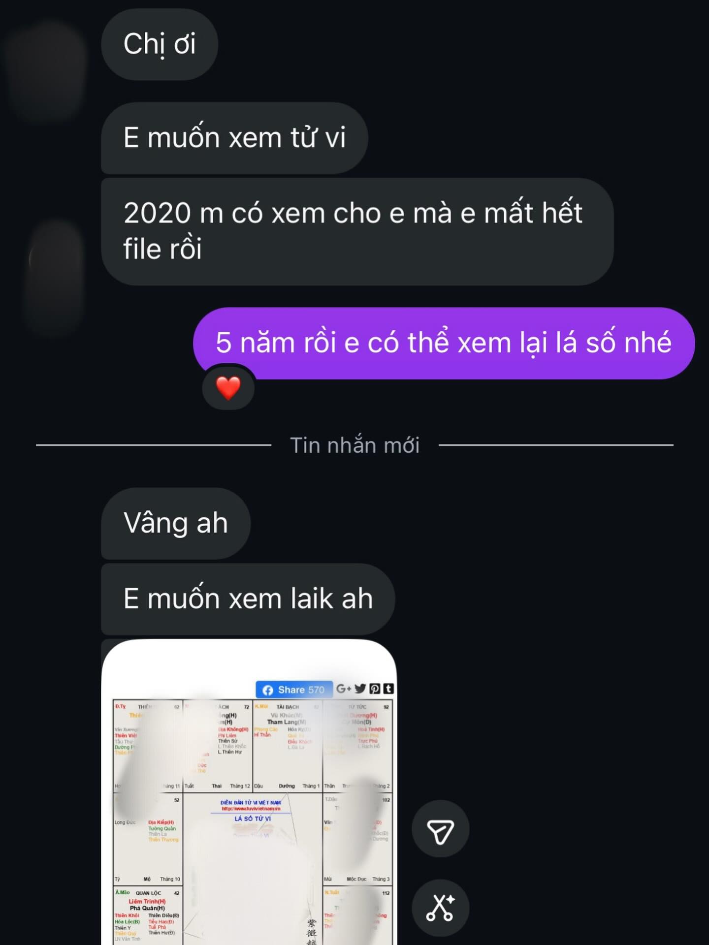 Tử Vi Bảo Long Facebook ad