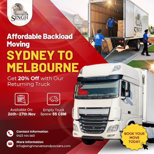 Singh Movers & Packers Facebook ad