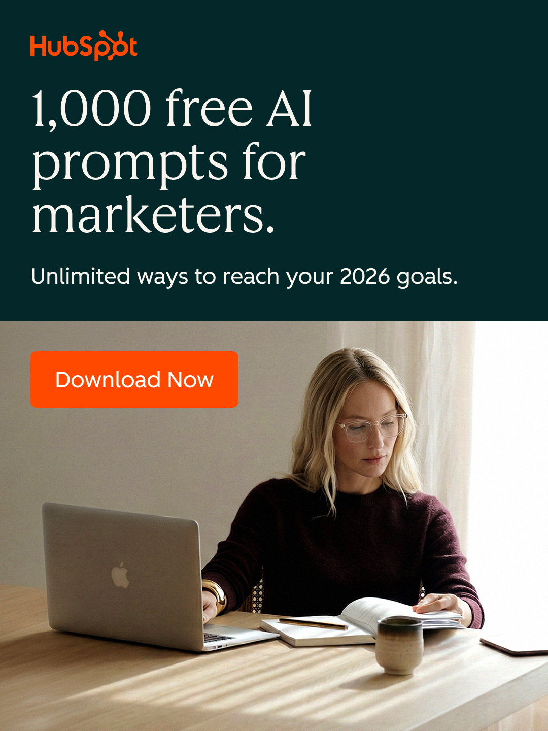 HubSpot Facebook ad
