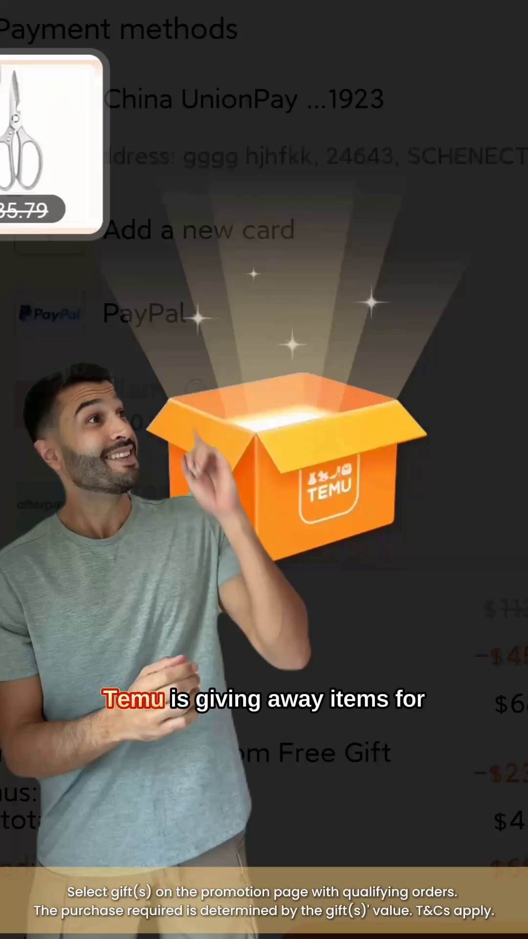 Temu Australia Facebook ad: Shop your favorite items on Temu at low…