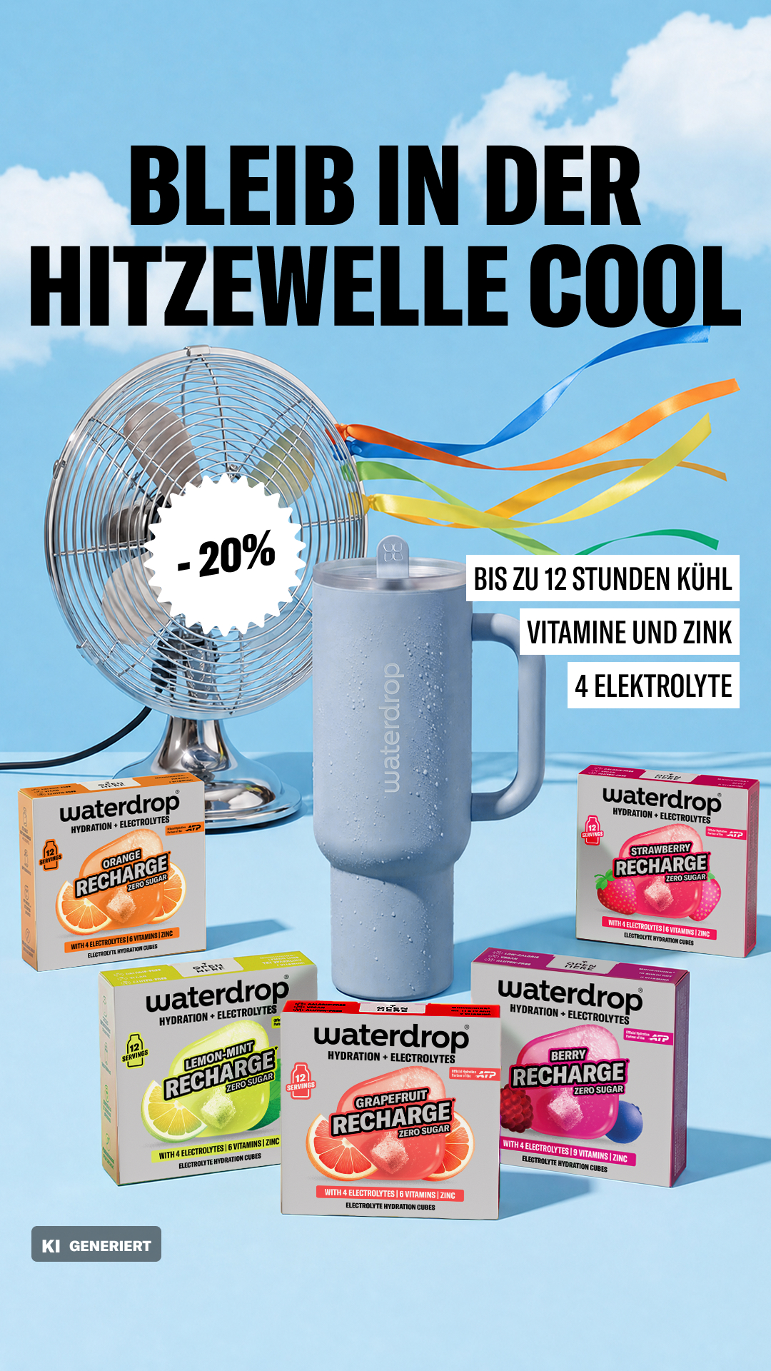 waterdrop Facebook ad