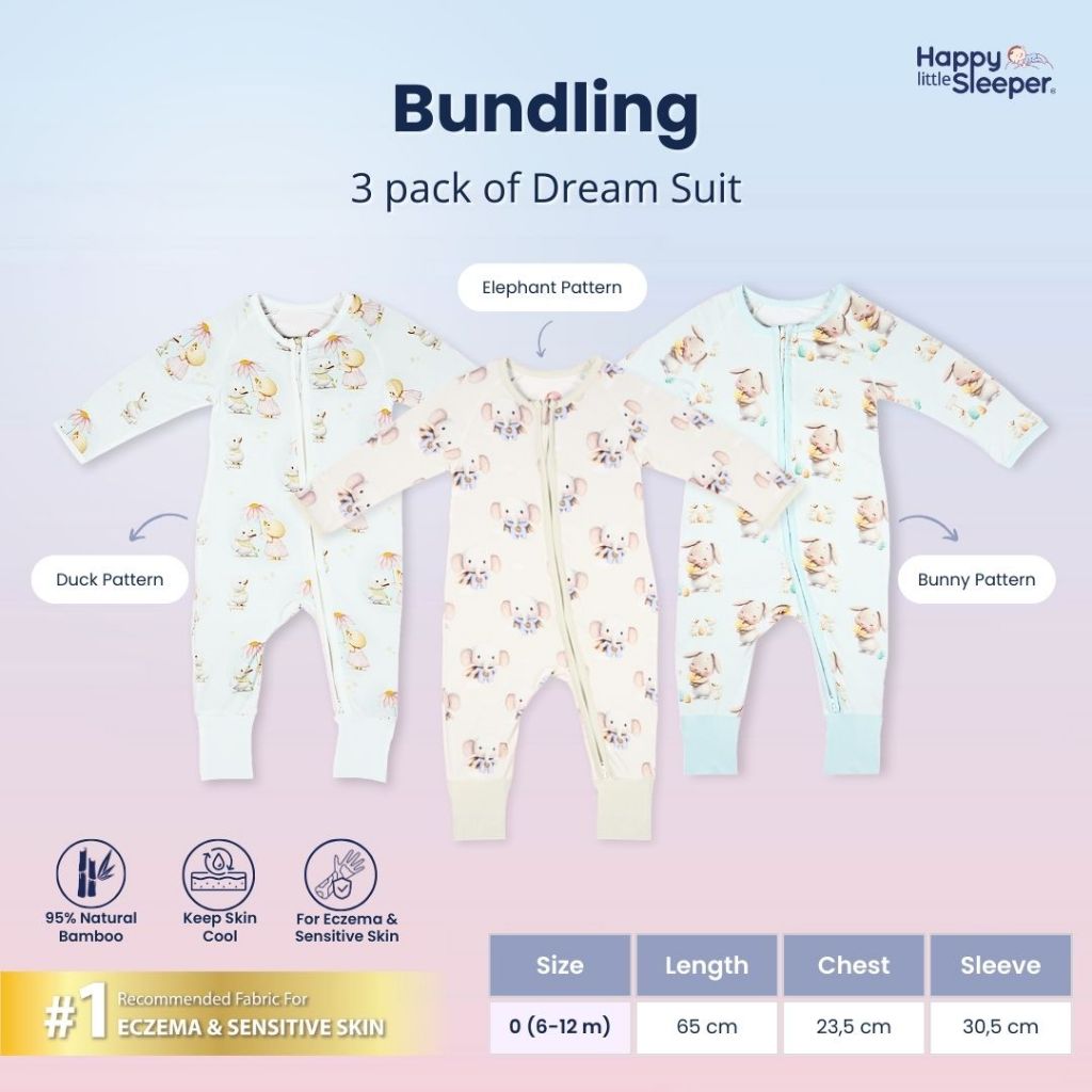 Happy Little Sleeper Facebook ad: Setiap tidur si kecil adalah momen berharga.