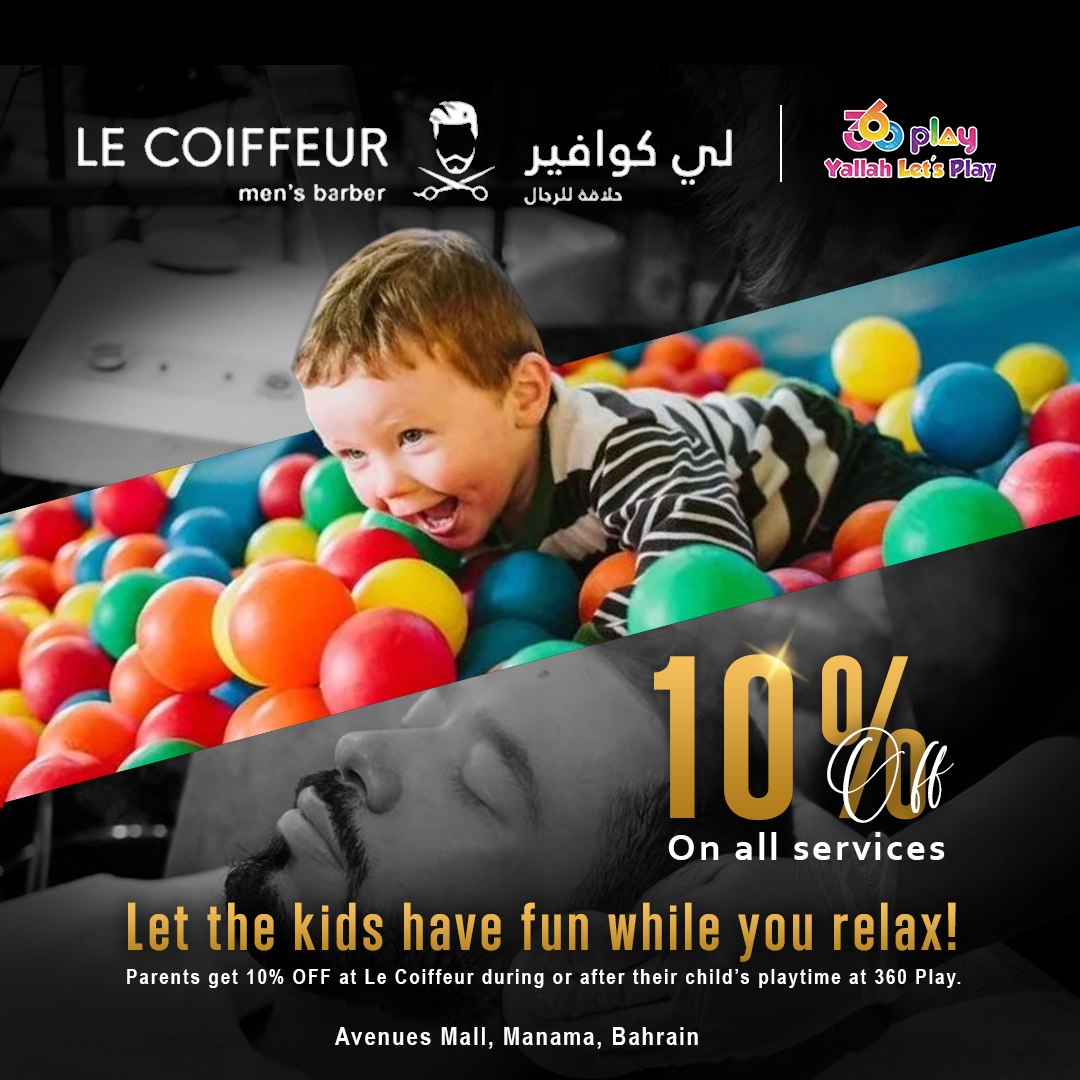 Le Coiffeur Facebook ad: Let them play.