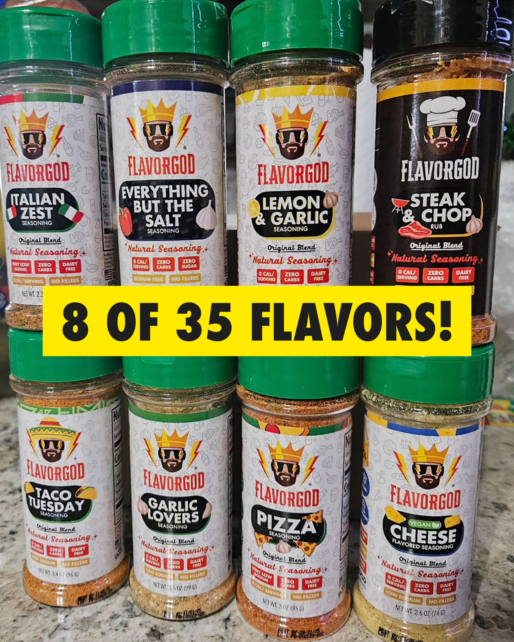 Flavor God Facebook ad