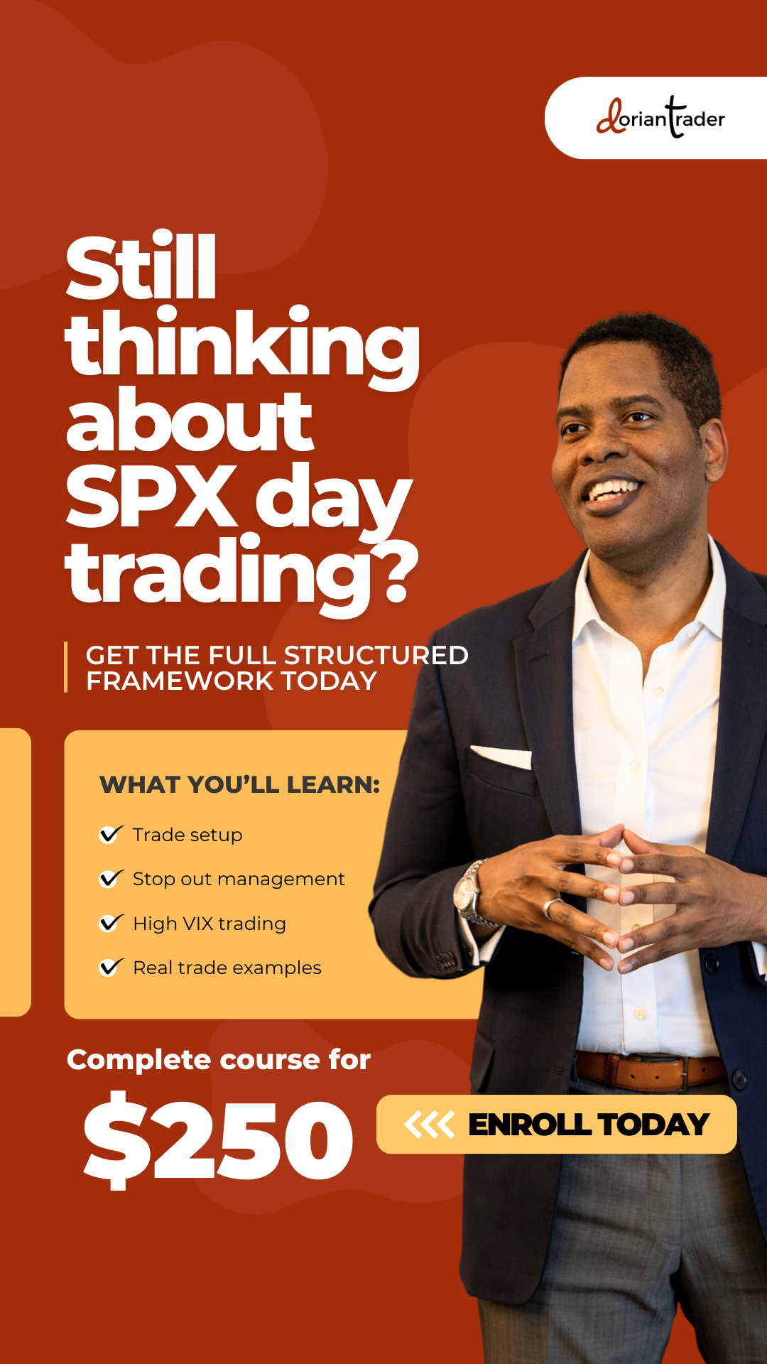 Dorian Trader Facebook ad from Mar 17, 2026
