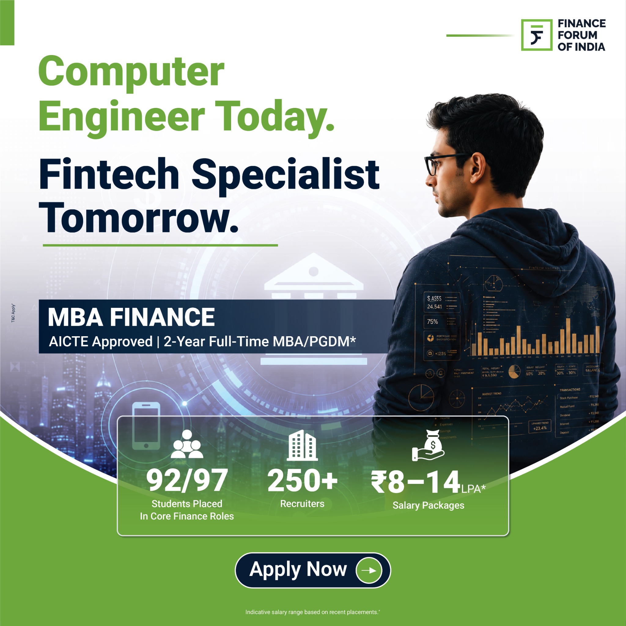 Finance Forum Of India - FFOI Facebook ad: Core Finance Careers