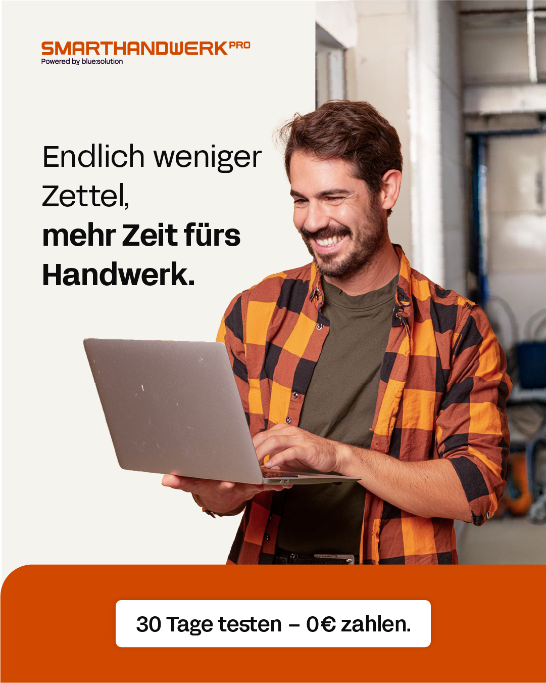 bluesolution software GmbH Facebook ad