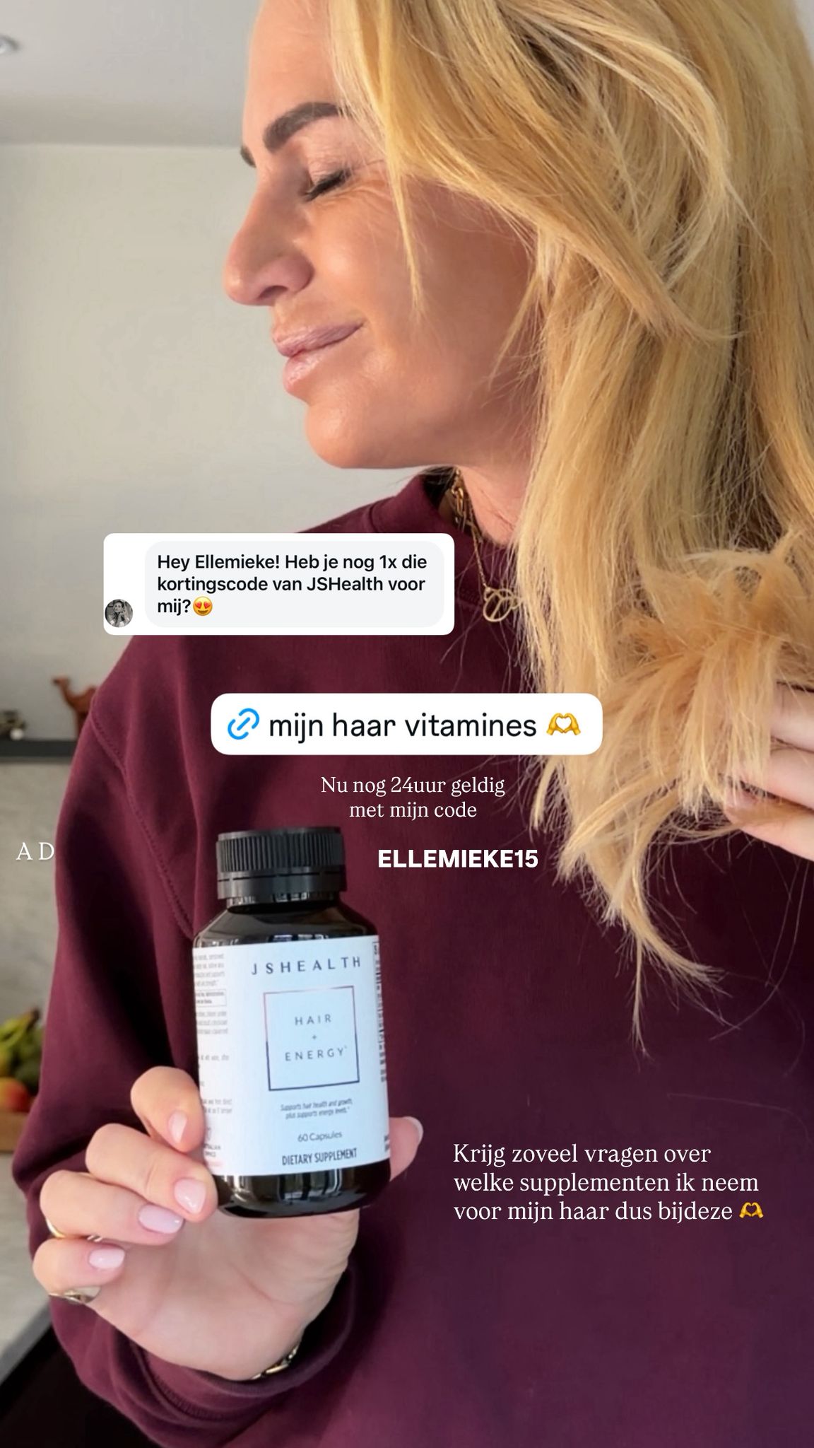 Ellemieke Vermolen Happy Healthy lifestyle Facebook ad