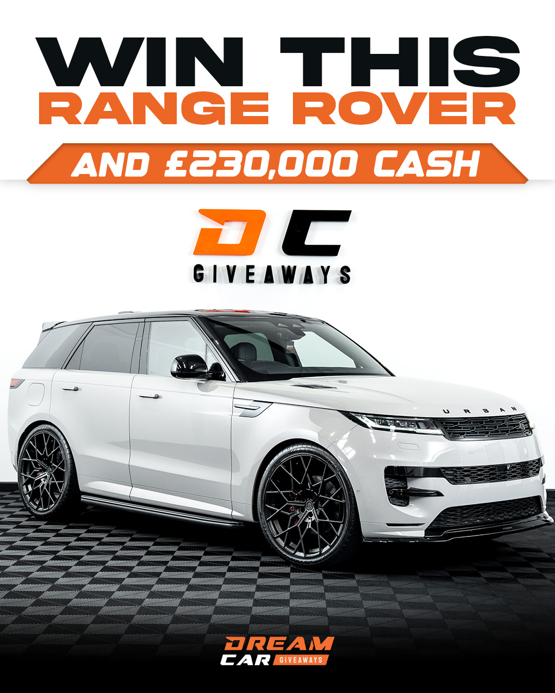 Dream Car Giveaways Facebook ad
