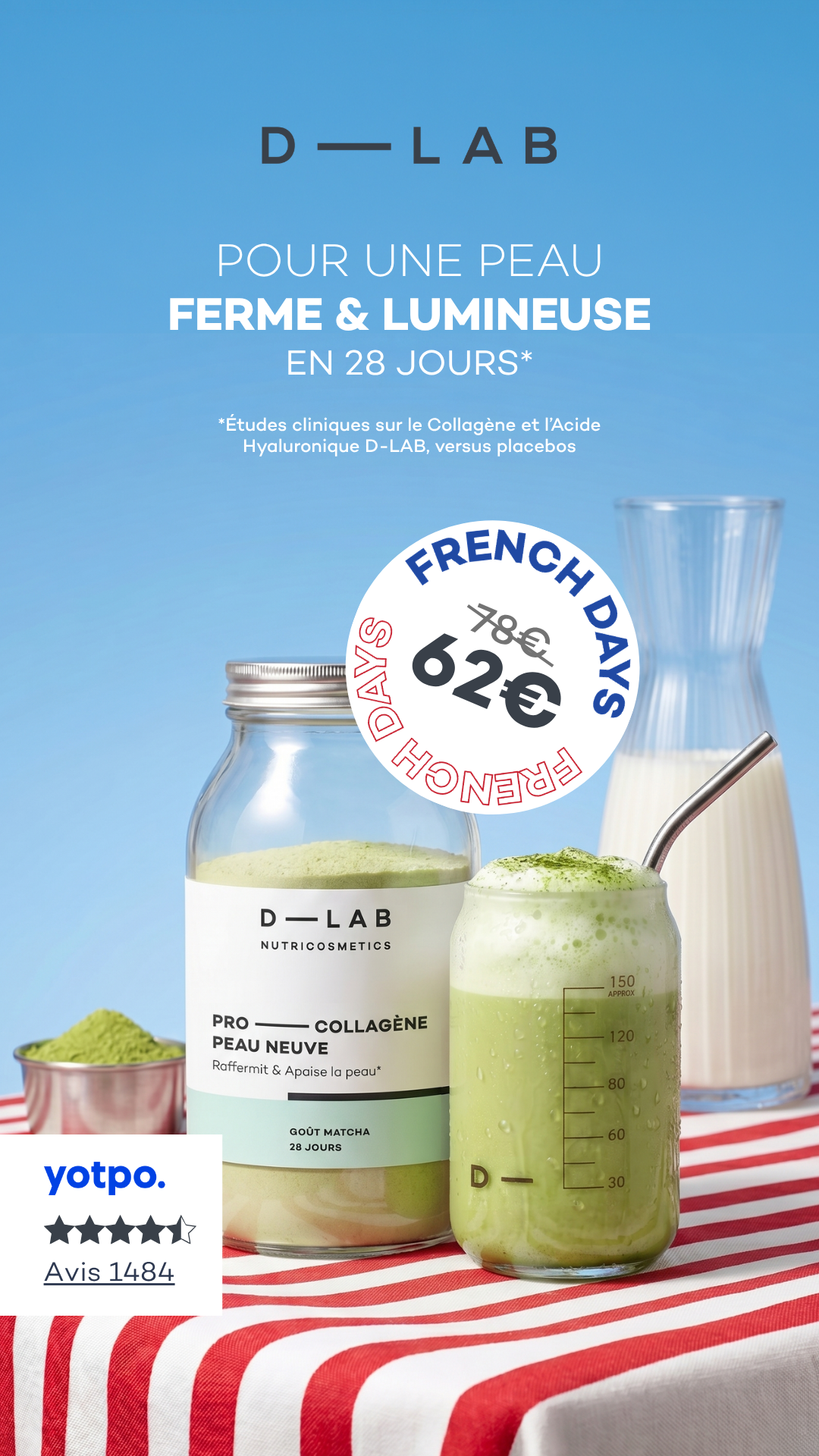 D-LAB NUTRICOSMETICS Facebook ad