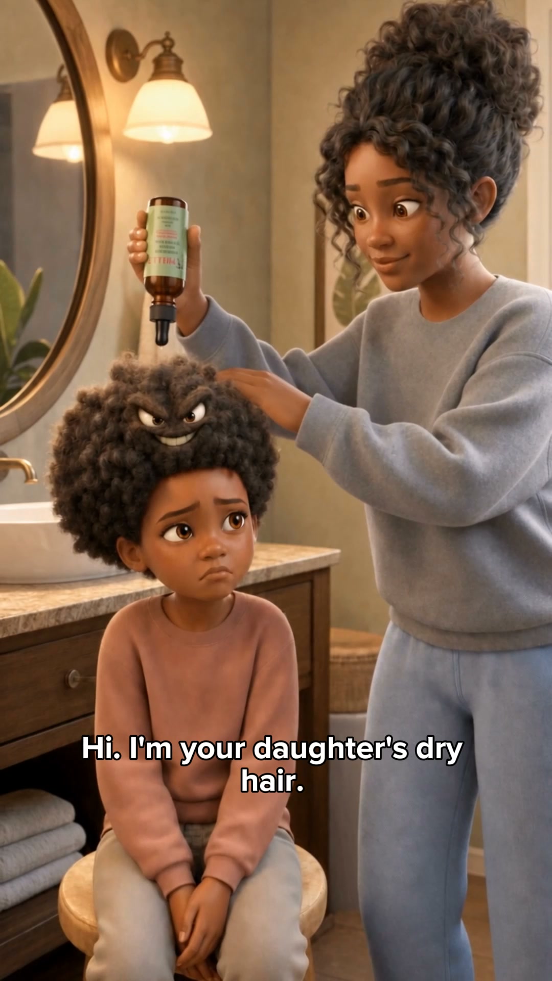 Black Hair Growth Hacks Facebook ad: Sale Ends Midnight