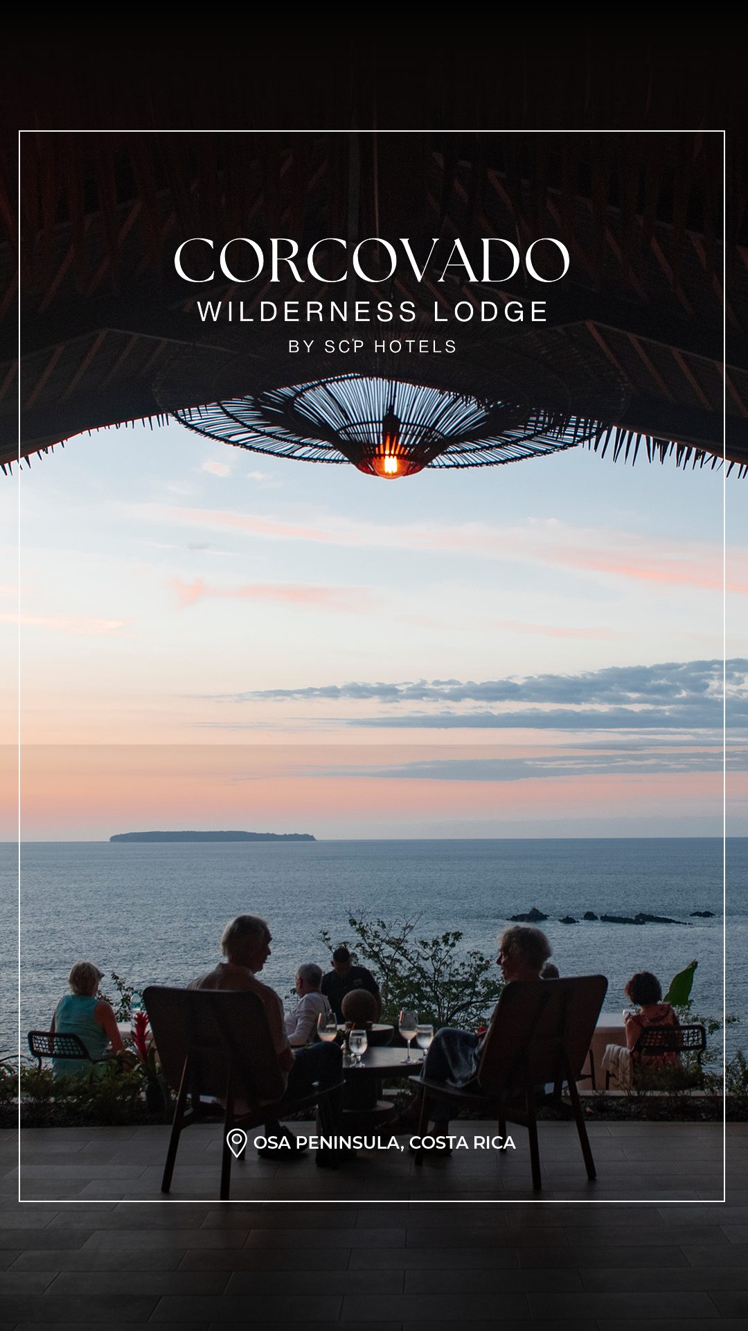 SCP Corcovado Wilderness Lodge Facebook ad
