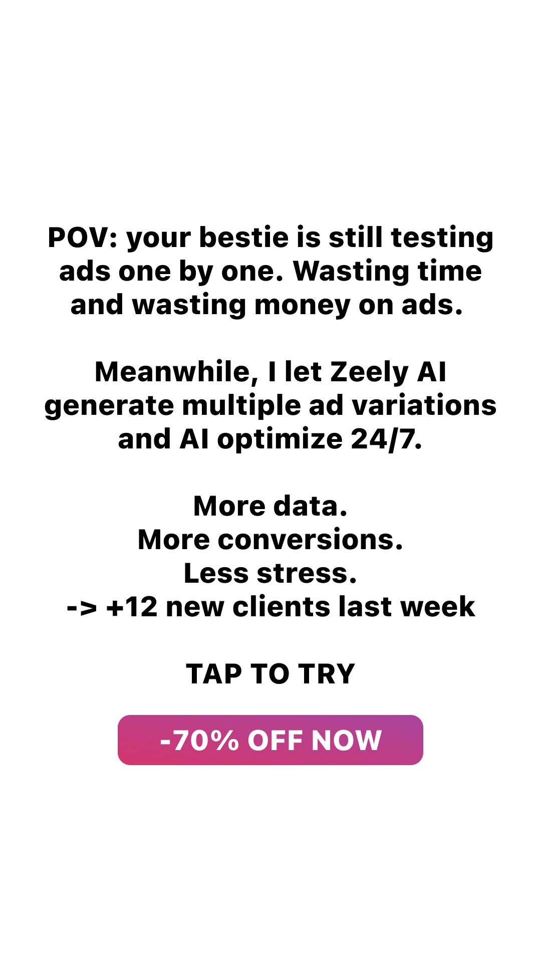 Zeely Facebook ad