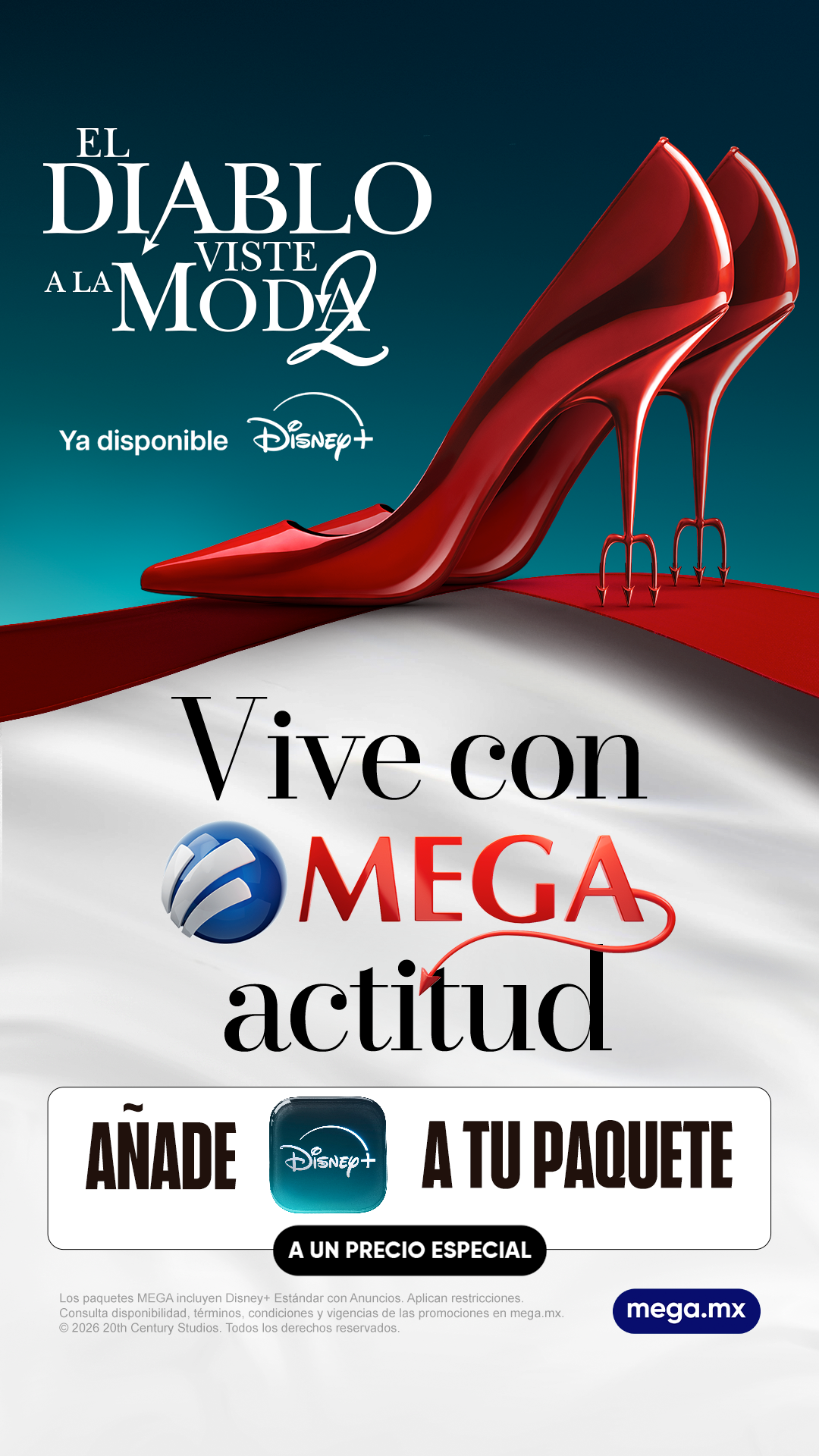 Megacable, Conectamos tu vida Facebook ad