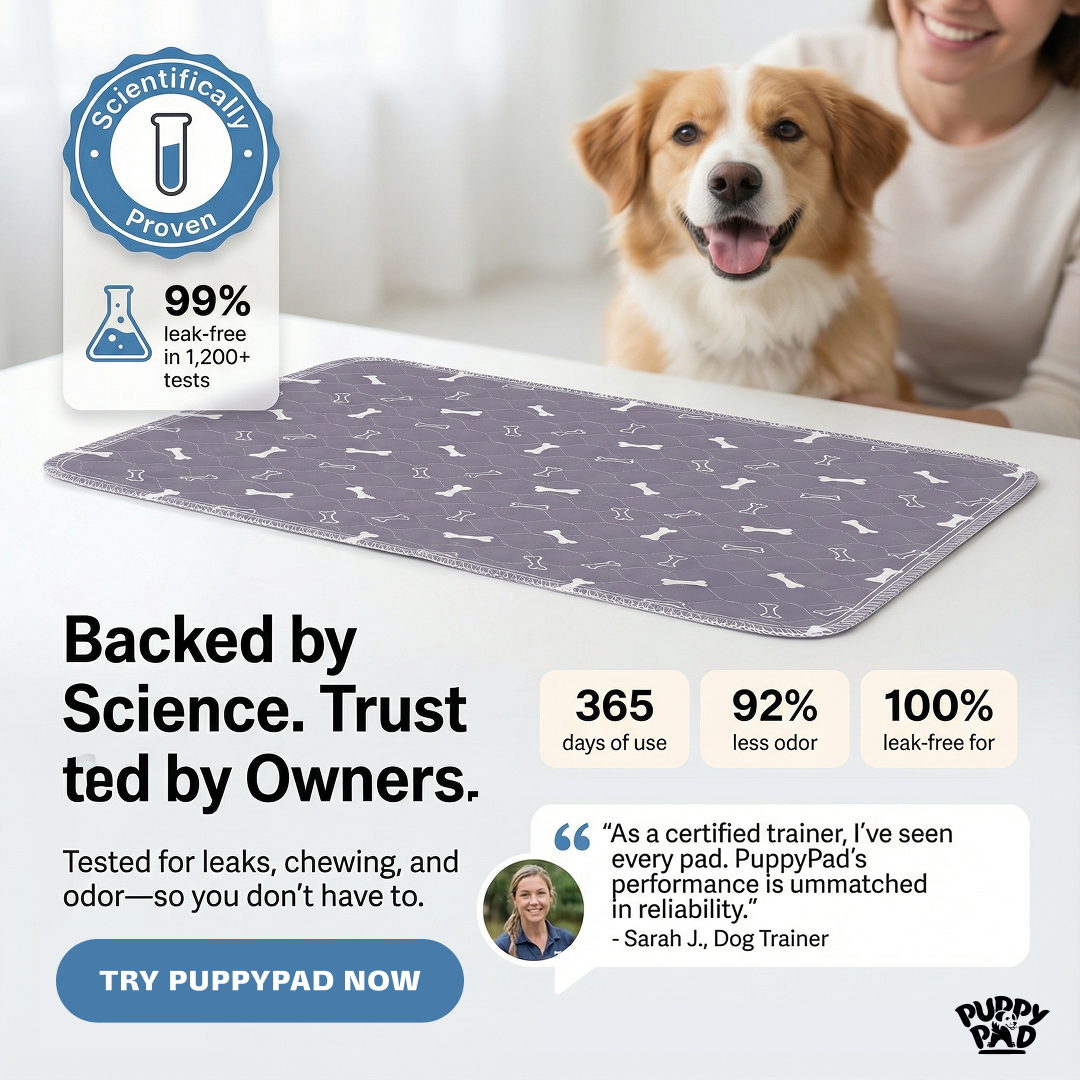 PuppyPad Facebook ad