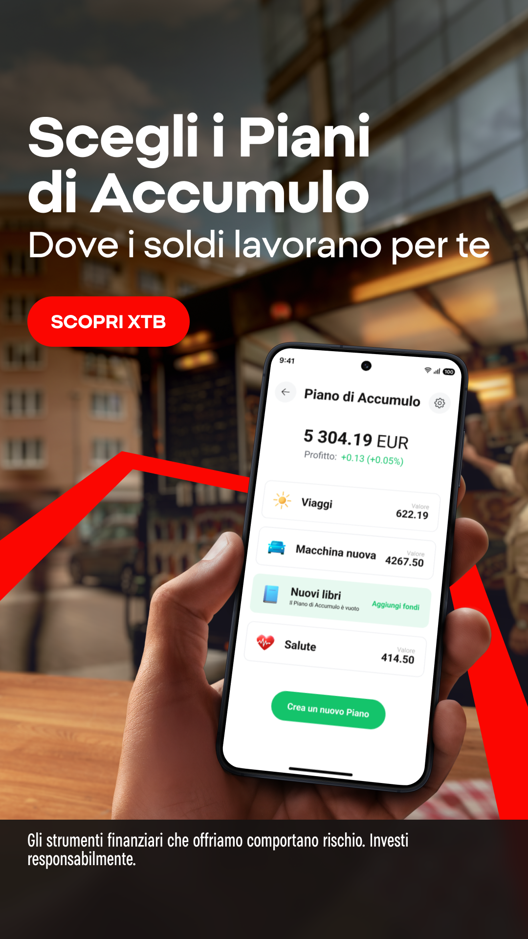 XTB Online Trading Facebook ad