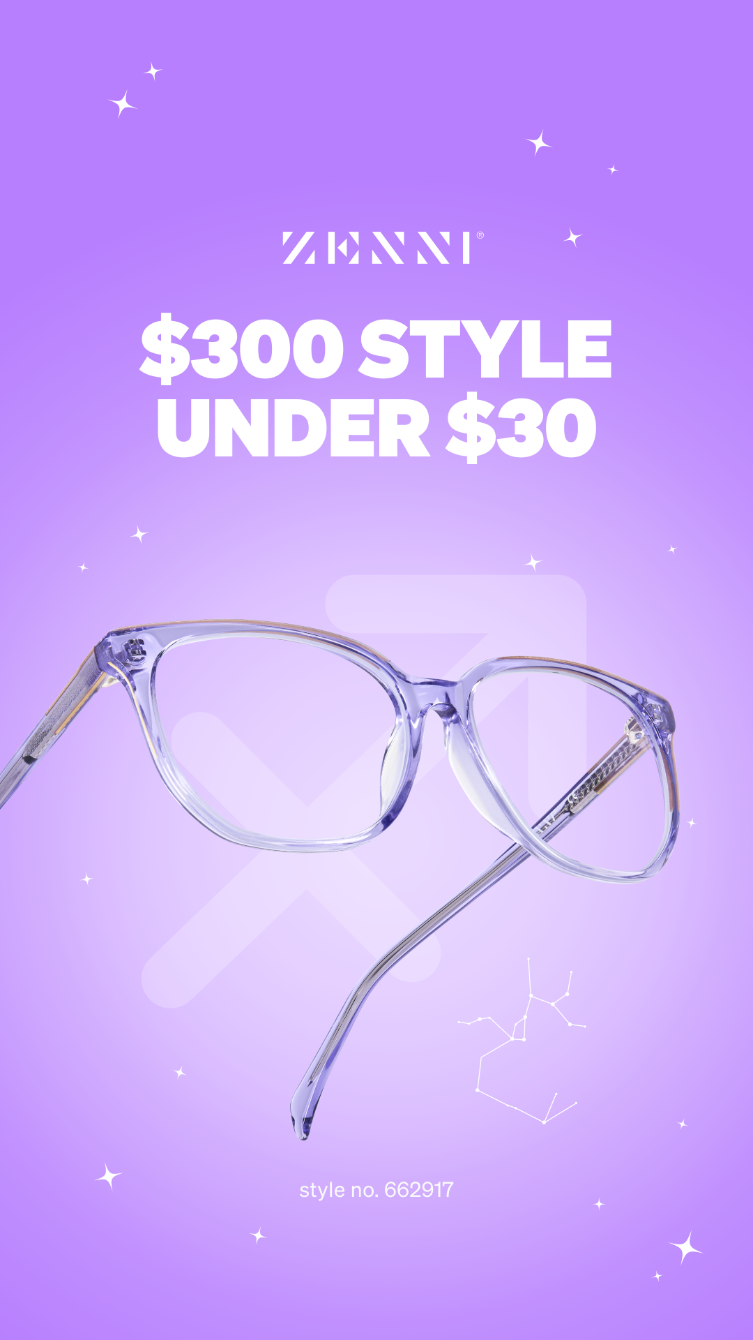 Zenni Optical Facebook ad