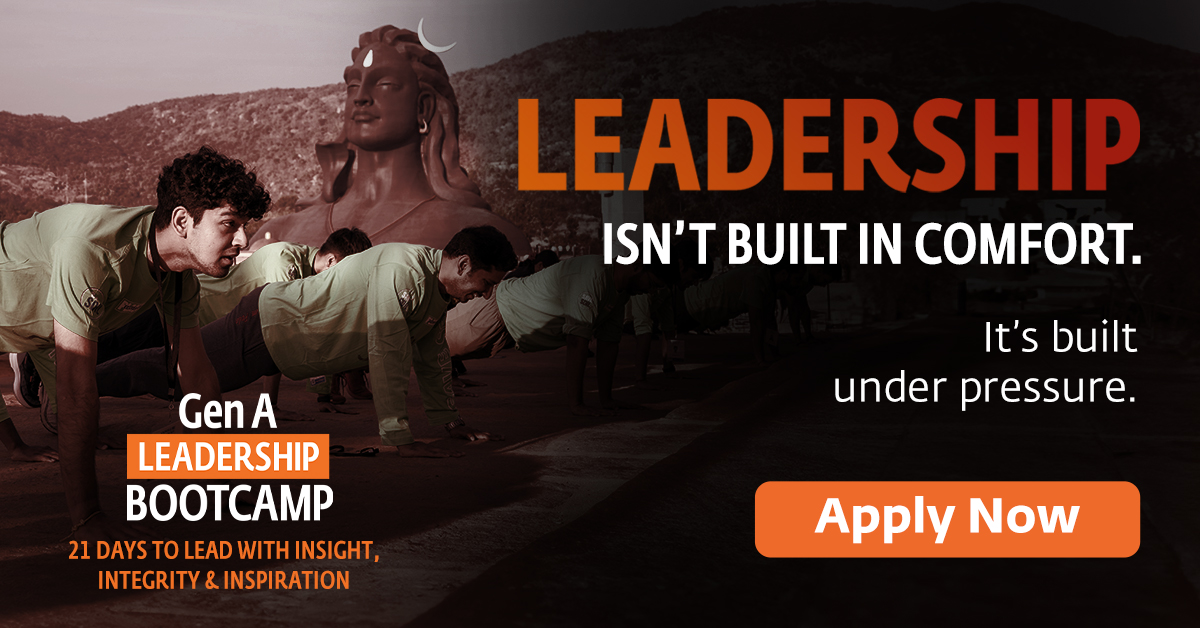 Sadhguru Academy Facebook ad from Jun 15, 2026