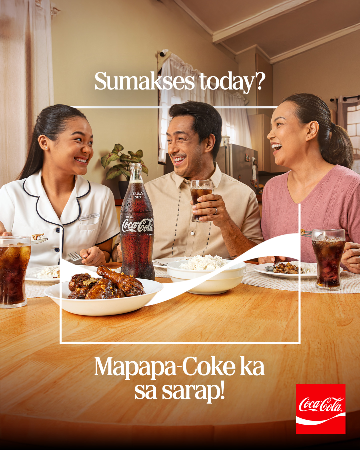 Coca-Cola Facebook ad: Mapapa-Coke ka!