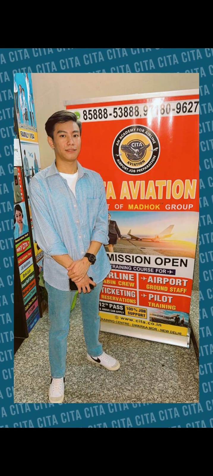 CITA Aviation Academy Facebook ad: Airline Cabin Crew and Airport Ground Staff Job…