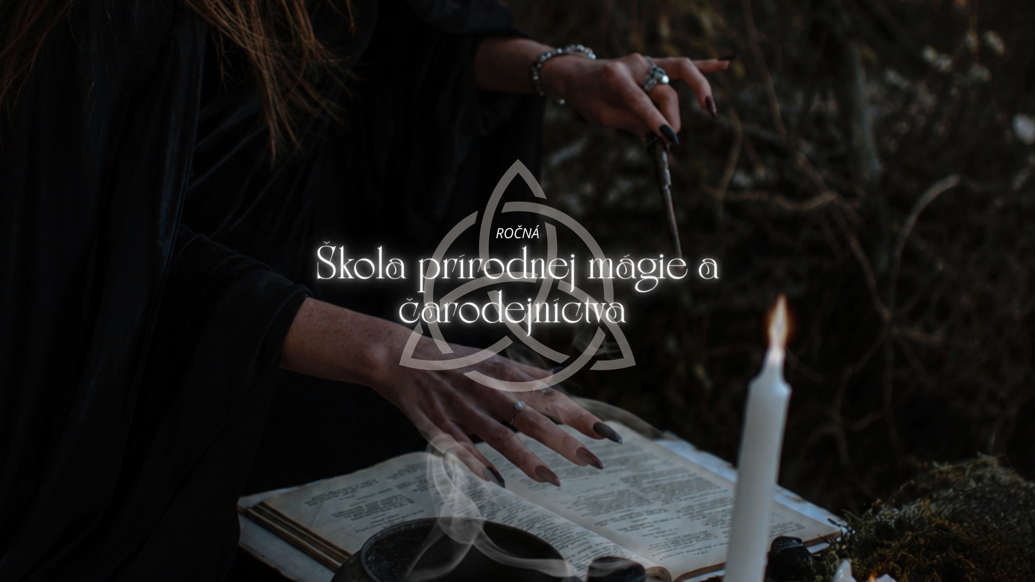 Avalon Magic Facebook ad: Škola prírodnej mágie a čarodejníctva