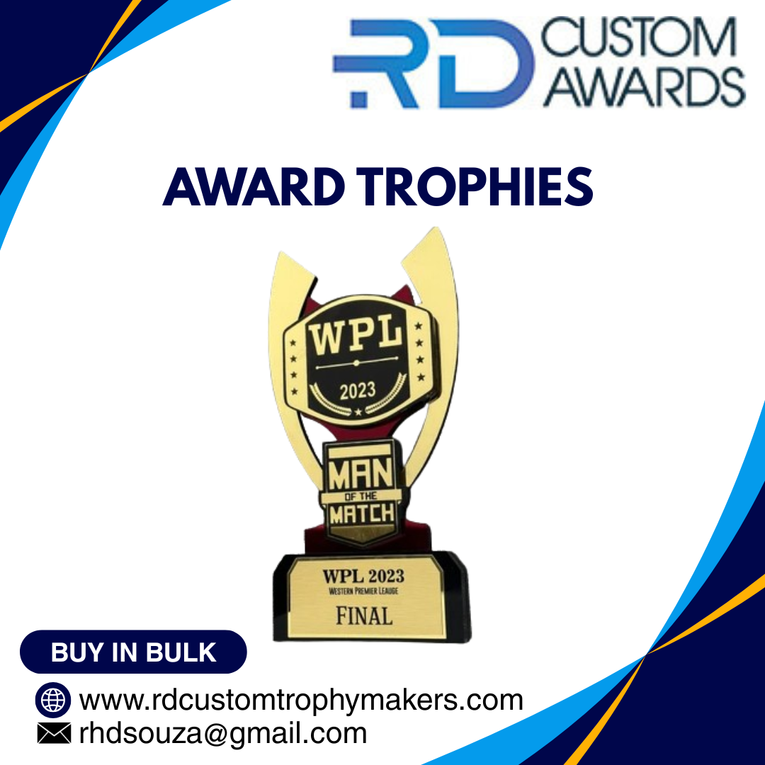 rdpromos.com Facebook ad: RD Custom Awards creates premium, customized trophies and…