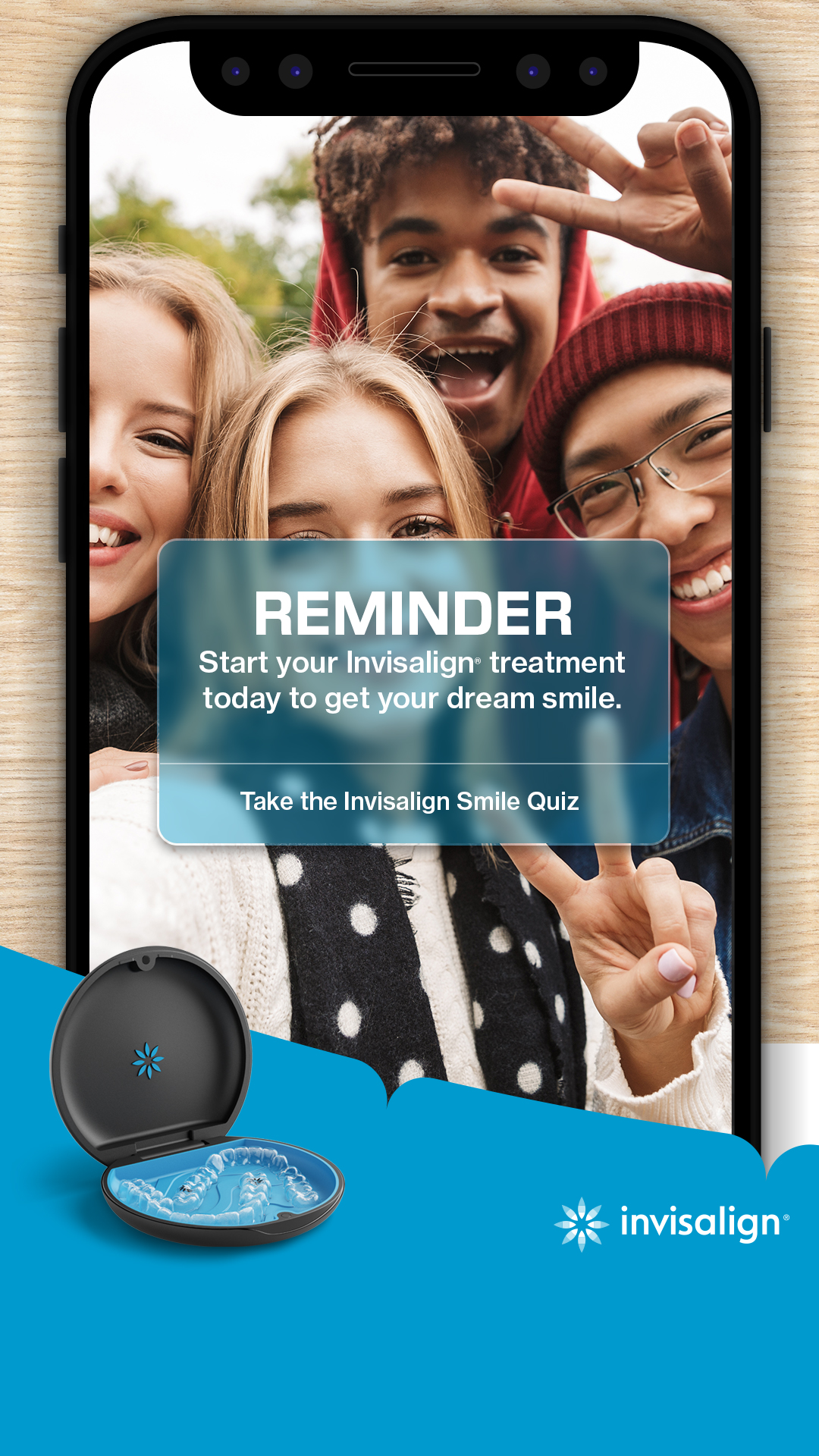 Invisalign Facebook ad