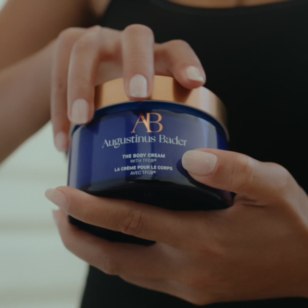 Augustinus Bader Facebook ad: Clinically Proven Bodycare