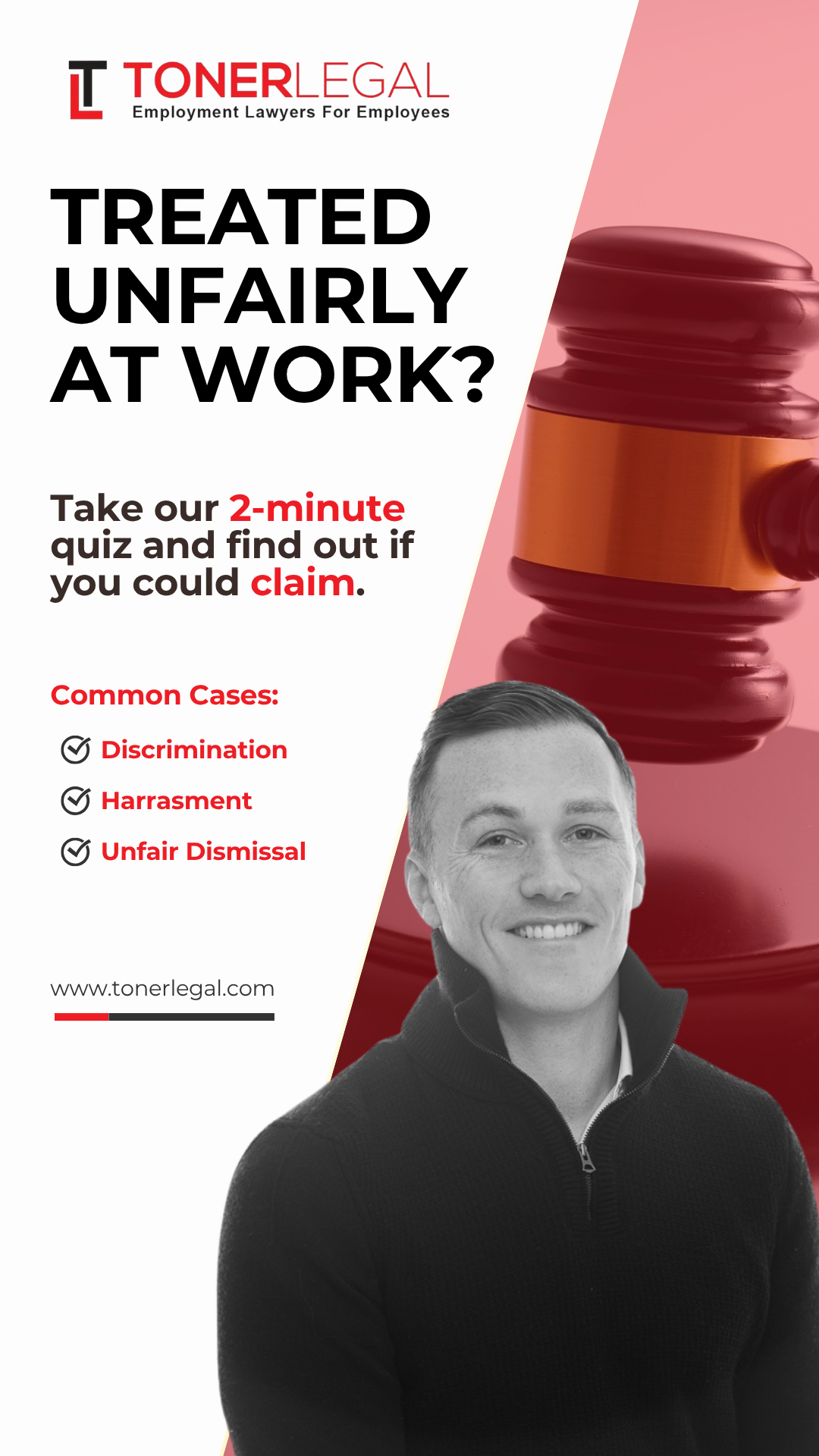 Toner Legal Facebook ad