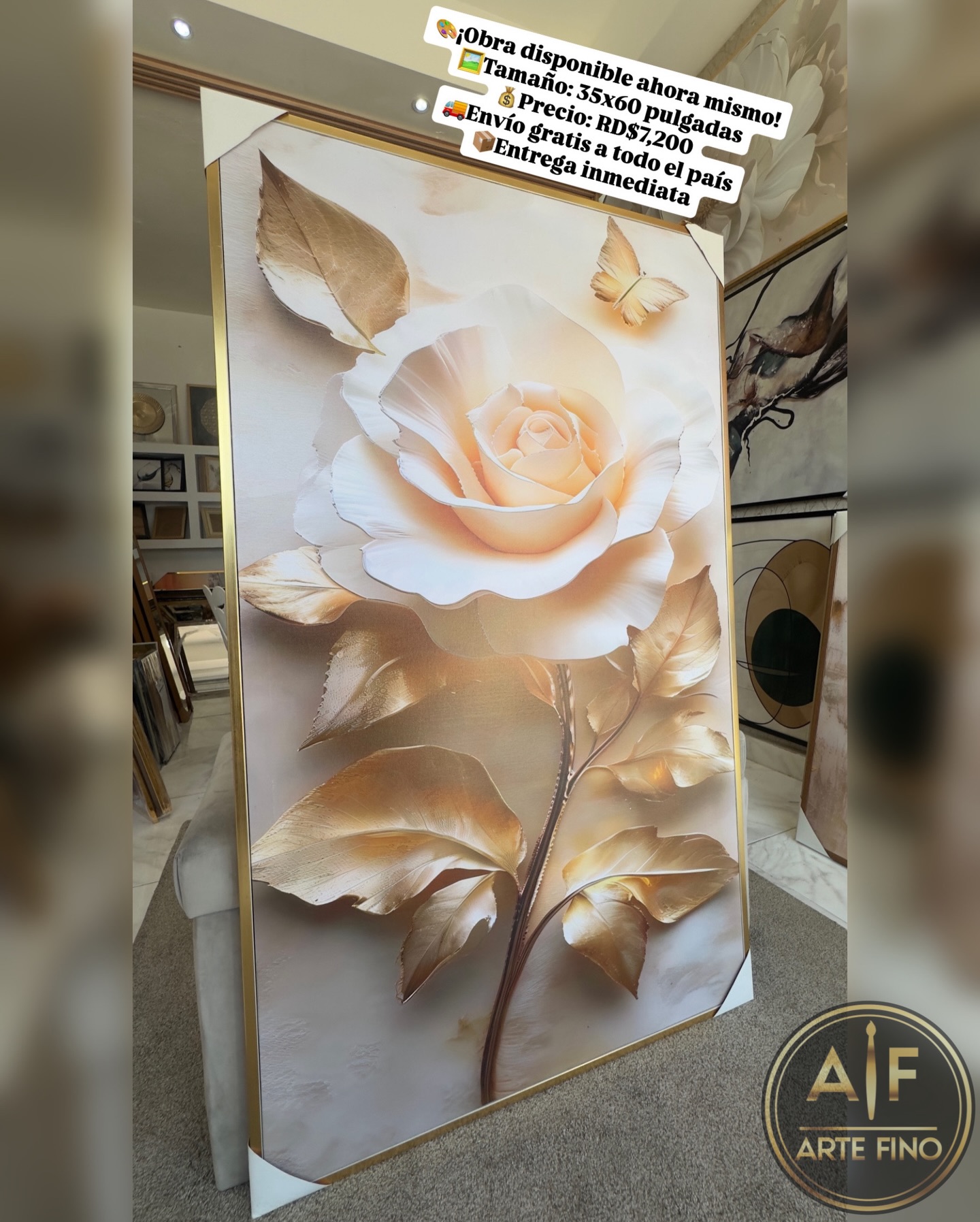 Arte Fino RD Facebook ad: MARZO te lo deja resuelto: ENVÍO + INSTALACIÓN…
