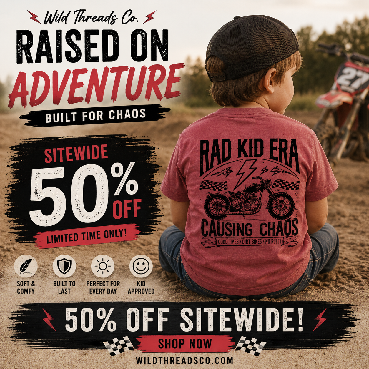 Wild Threads Co Facebook ad