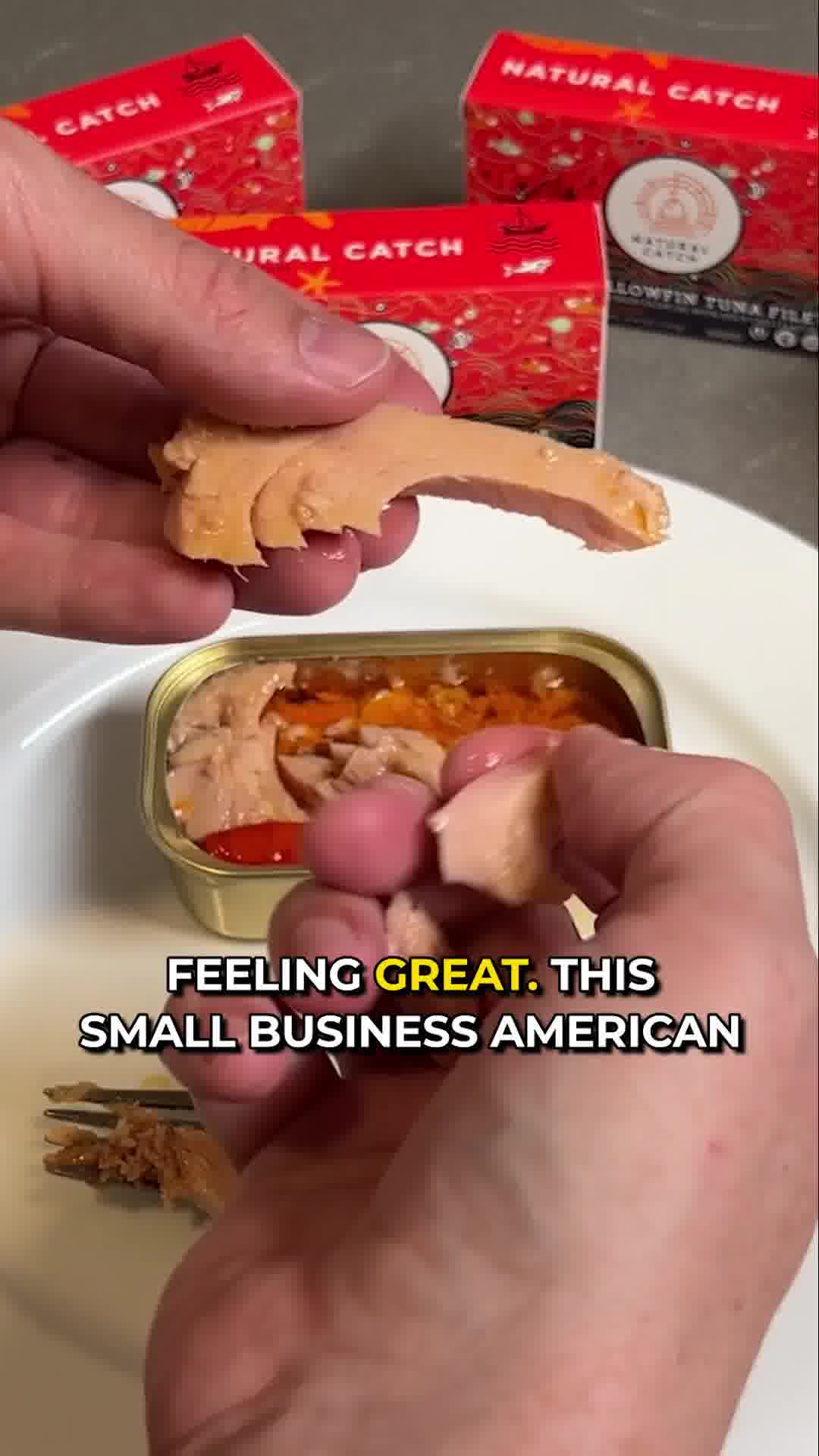 Natural Catch Tuna Facebook ad: Worlds Best Tuna On Sale