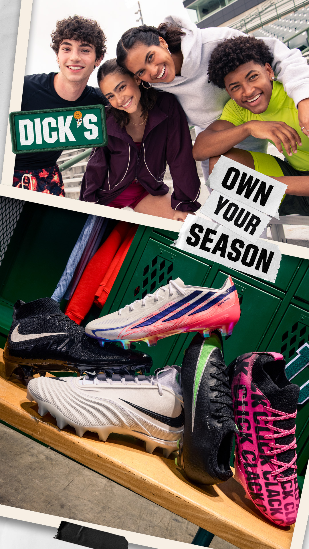 DICK'S Sporting Goods Facebook ad from Jul 13, 2026