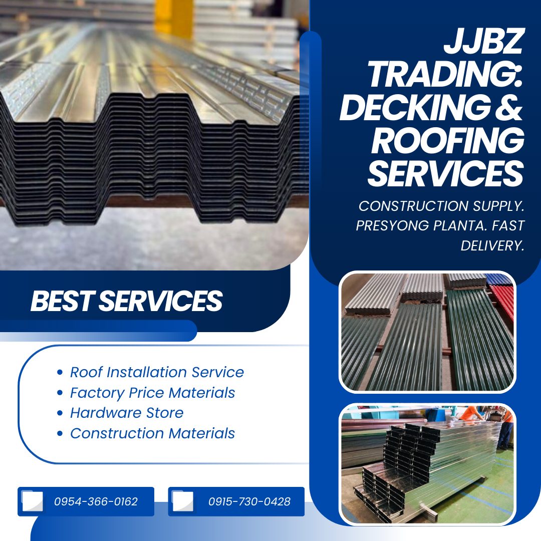 JJBZ Trading - Decking & Roofing Services Facebook ad