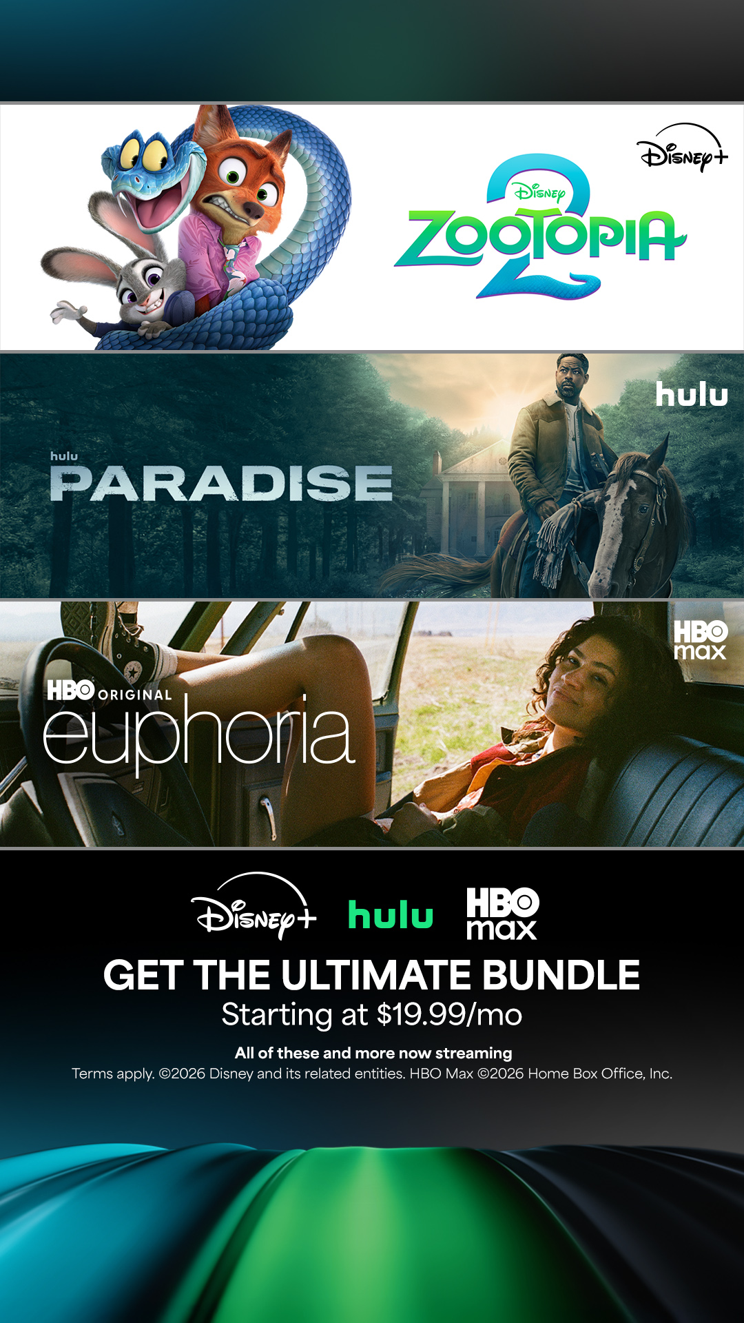 HBO Max Facebook ad