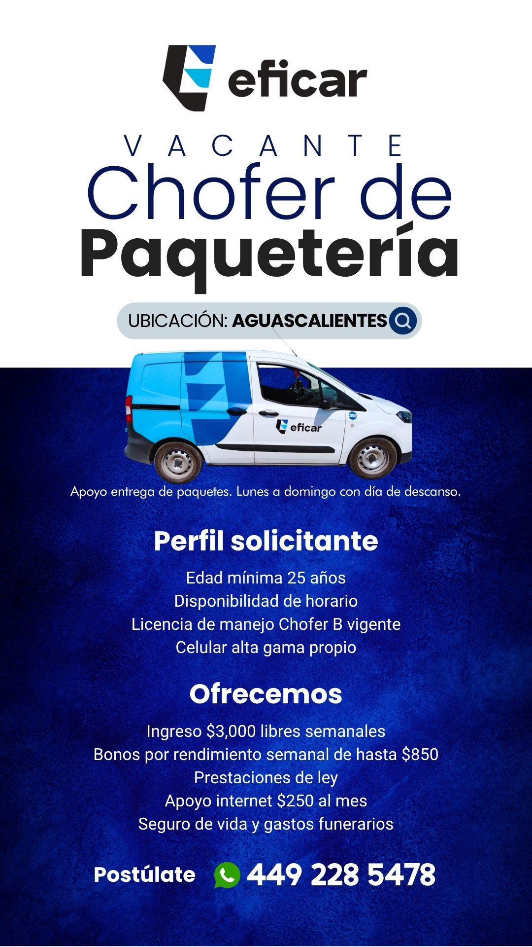 Eficar Turismo Facebook ad from Apr 30, 2026