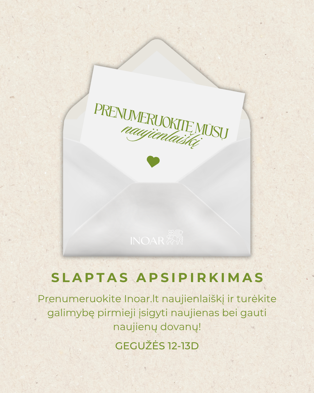 INOAR Lietuva Facebook ad