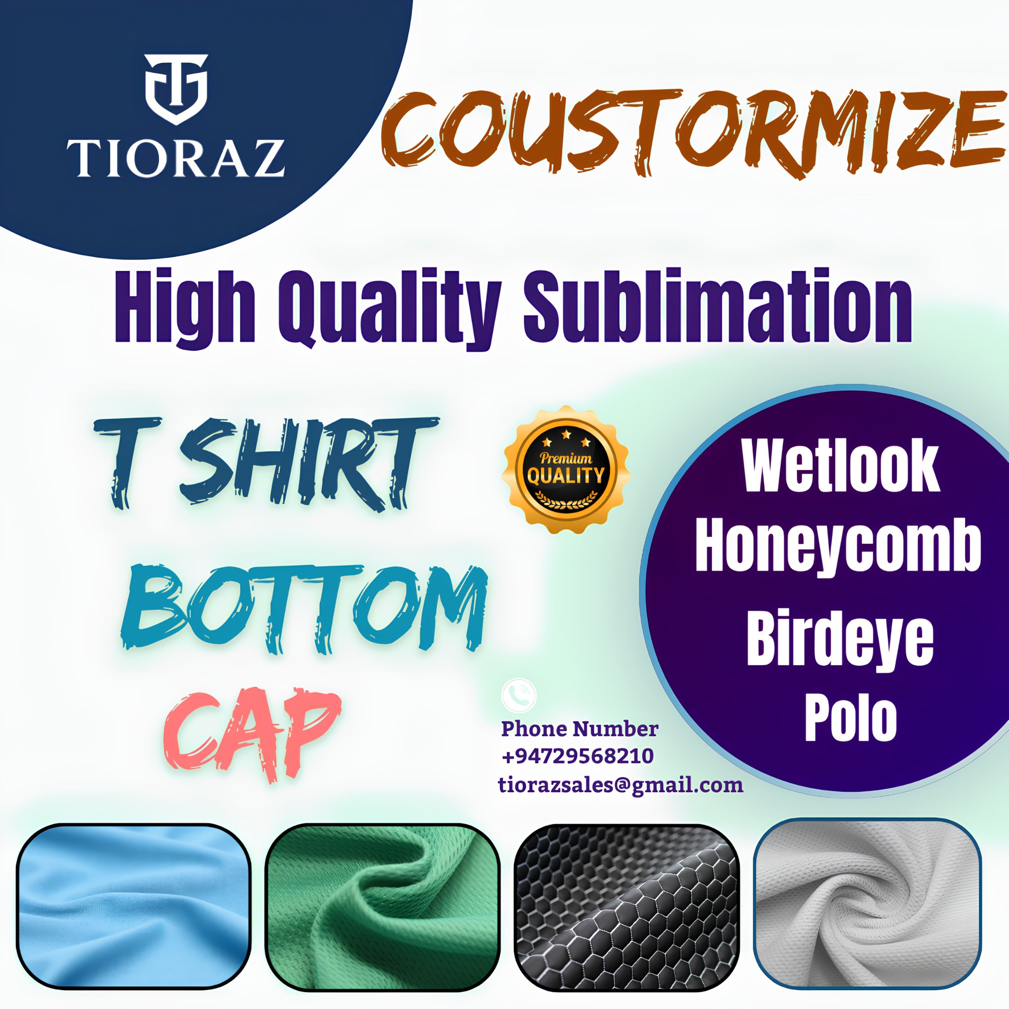 Tioraz Facebook ad: CUSTOMIZE YOUR STYLE WITH TIORAZ!
