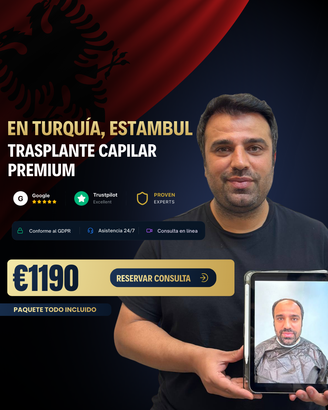Istanbul Care Spain Facebook ad from Mar 11, 2026