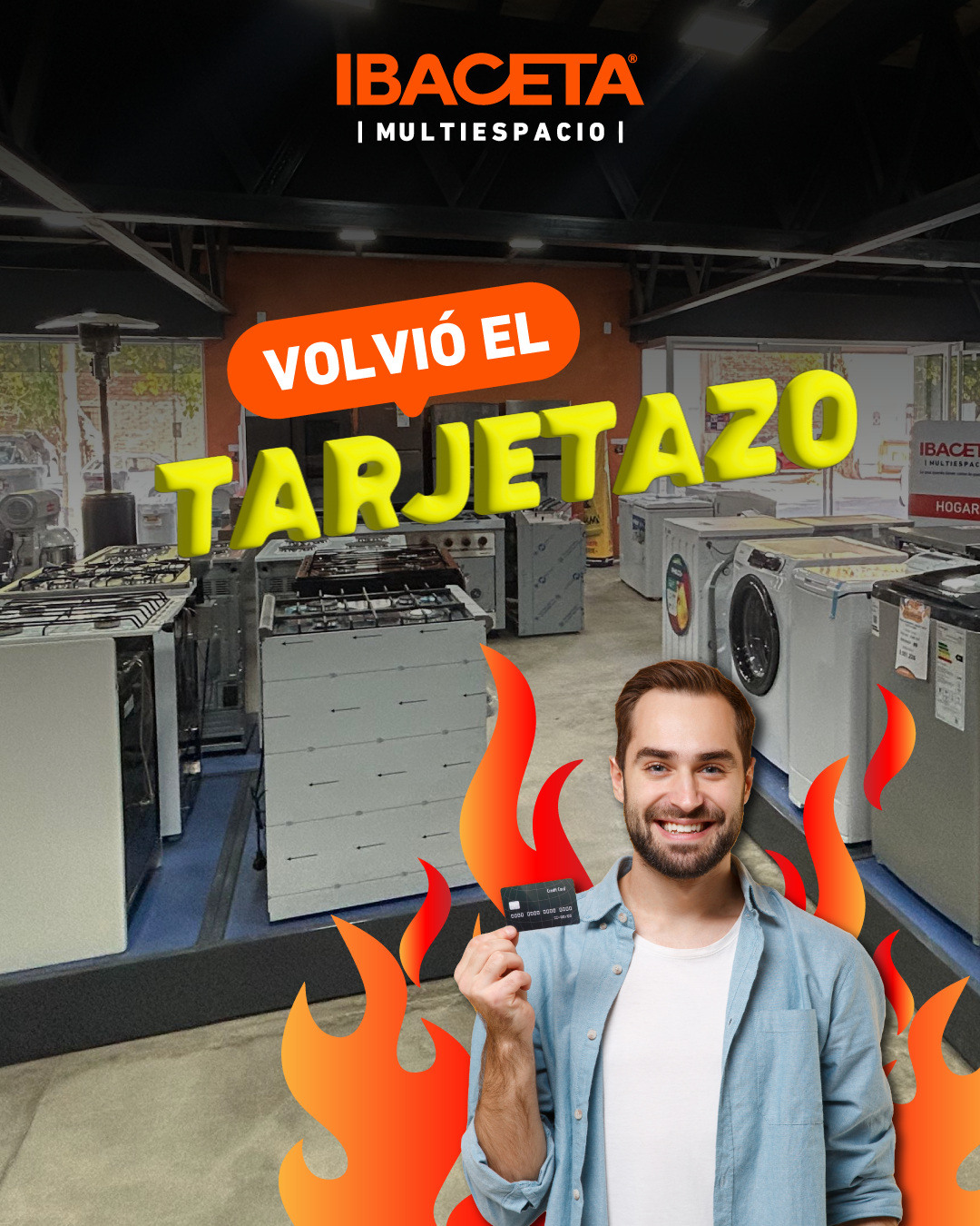 Multiespacio Ibaceta Facebook ad: ¡EL TARJETAZO ESTÁ DE VUELTA!