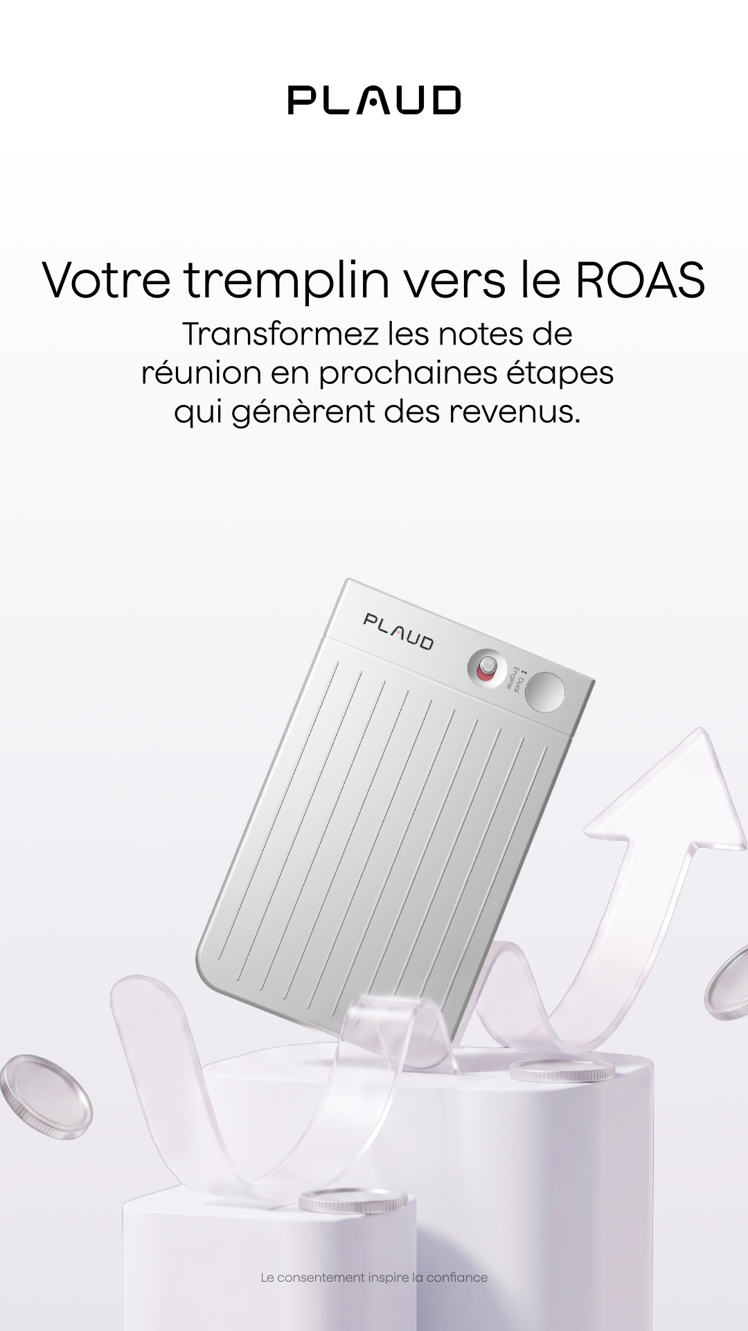 Plaud Facebook ad